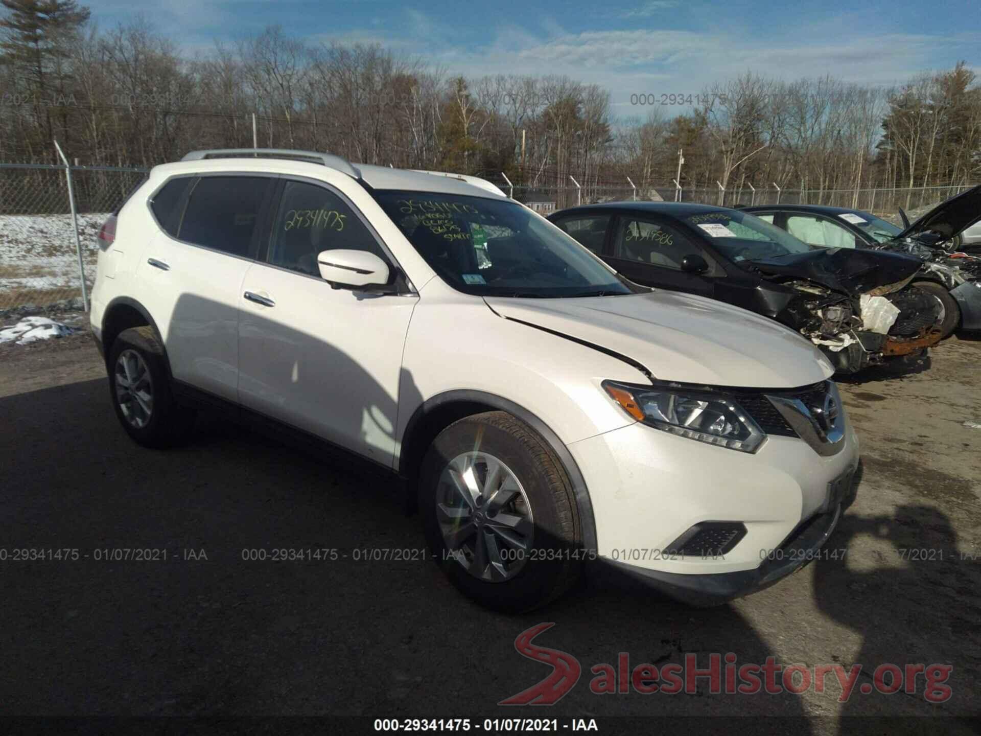 KNMAT2MV5GP710042 2016 NISSAN ROGUE