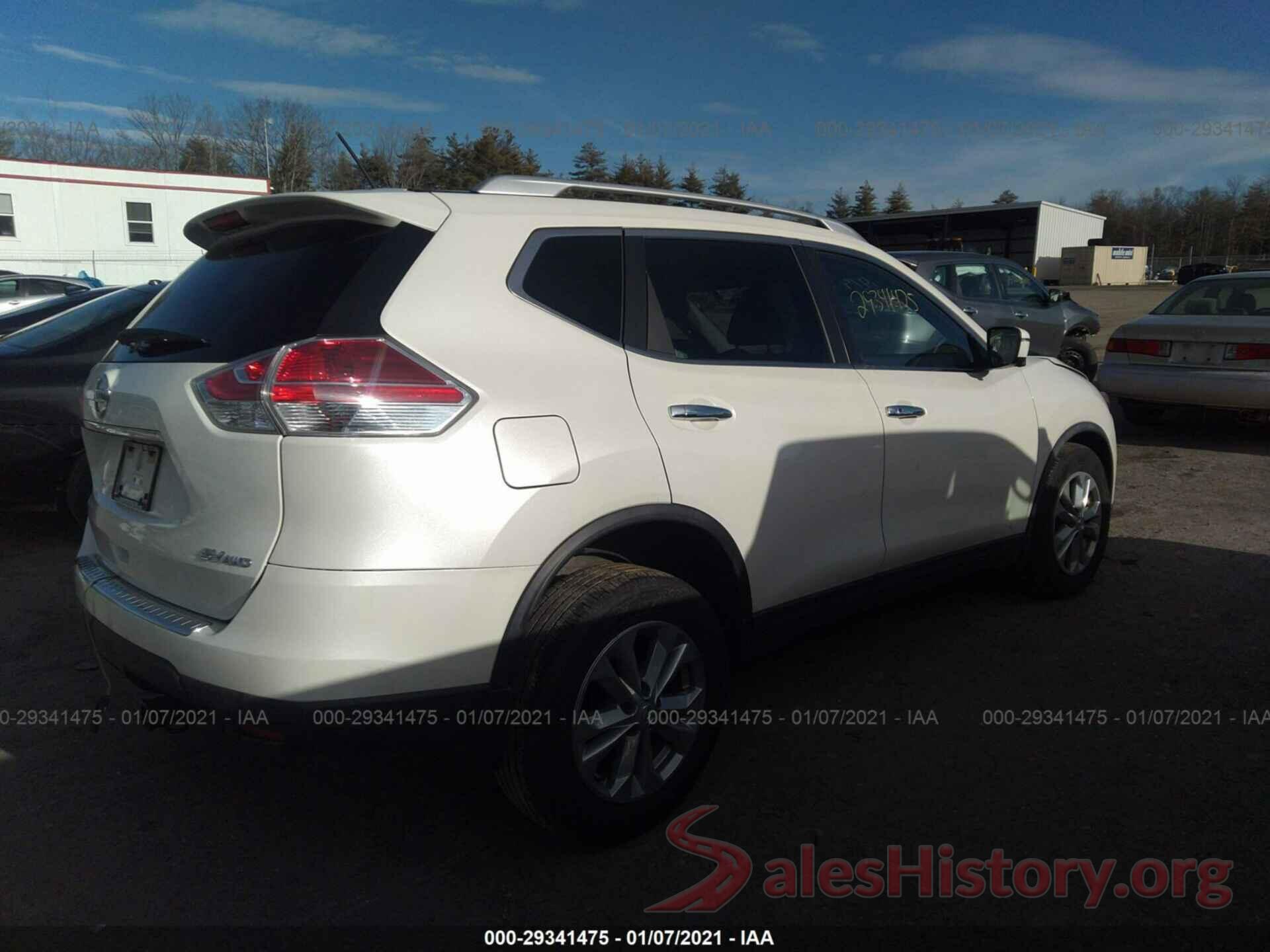 KNMAT2MV5GP710042 2016 NISSAN ROGUE