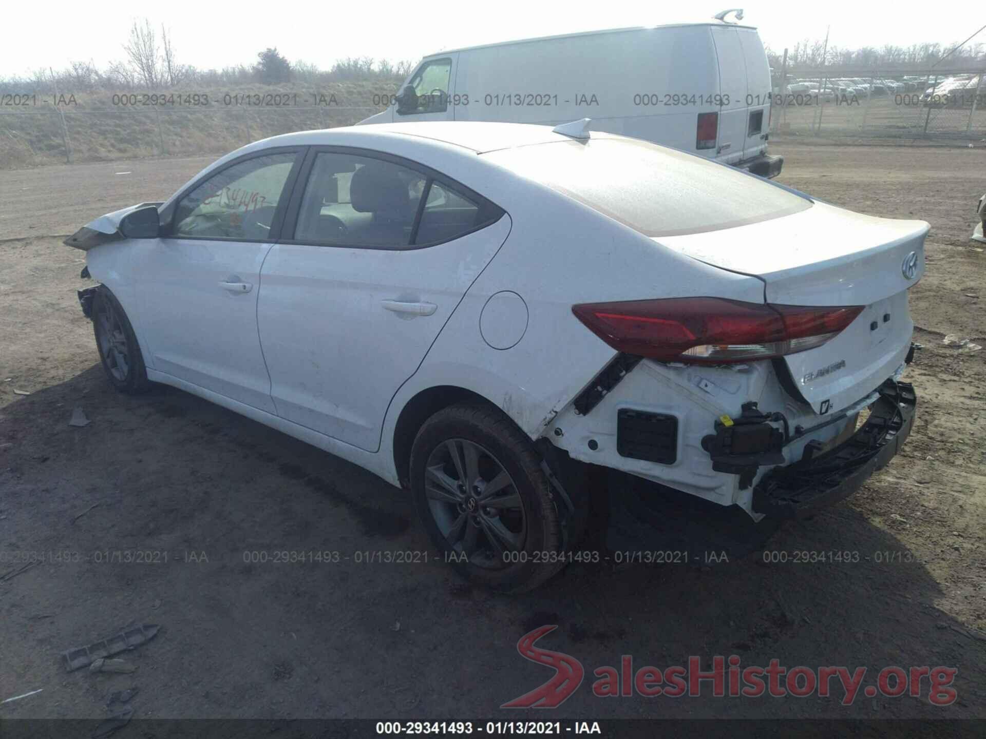 5NPD84LF7JH317909 2018 HYUNDAI ELANTRA