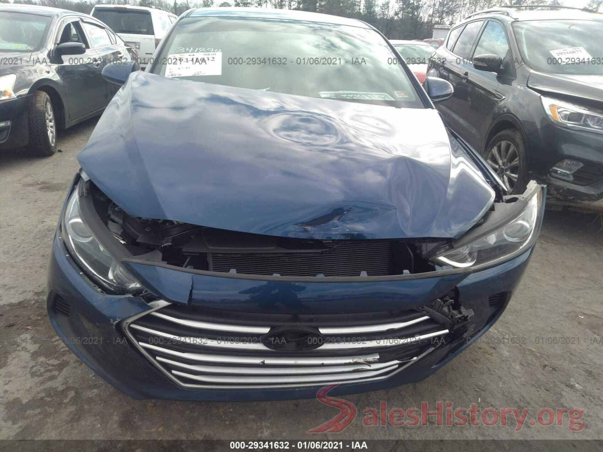 5NPD84LF0HH211764 2017 HYUNDAI ELANTRA