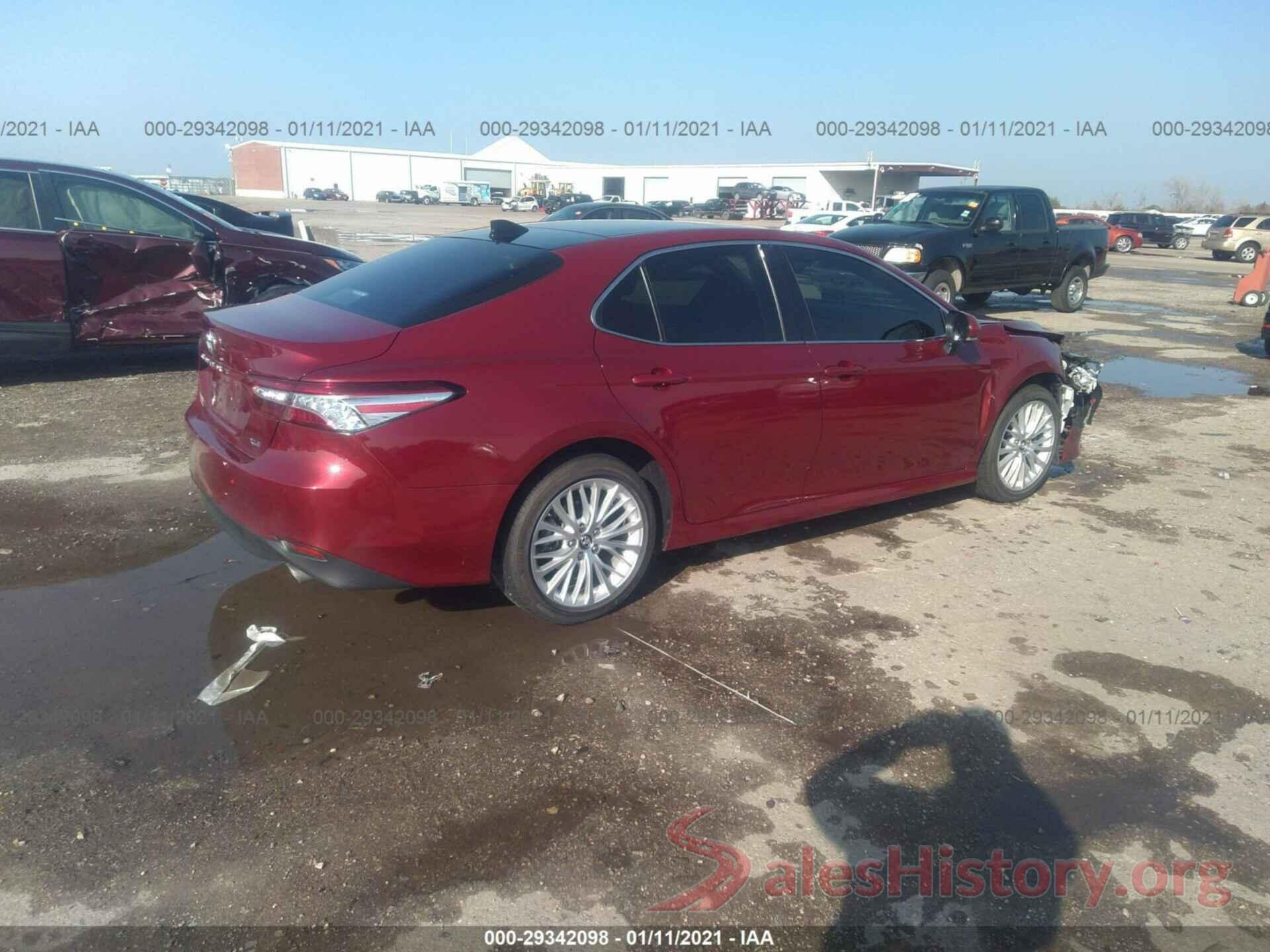 4T1B11HK2KU701616 2019 TOYOTA CAMRY