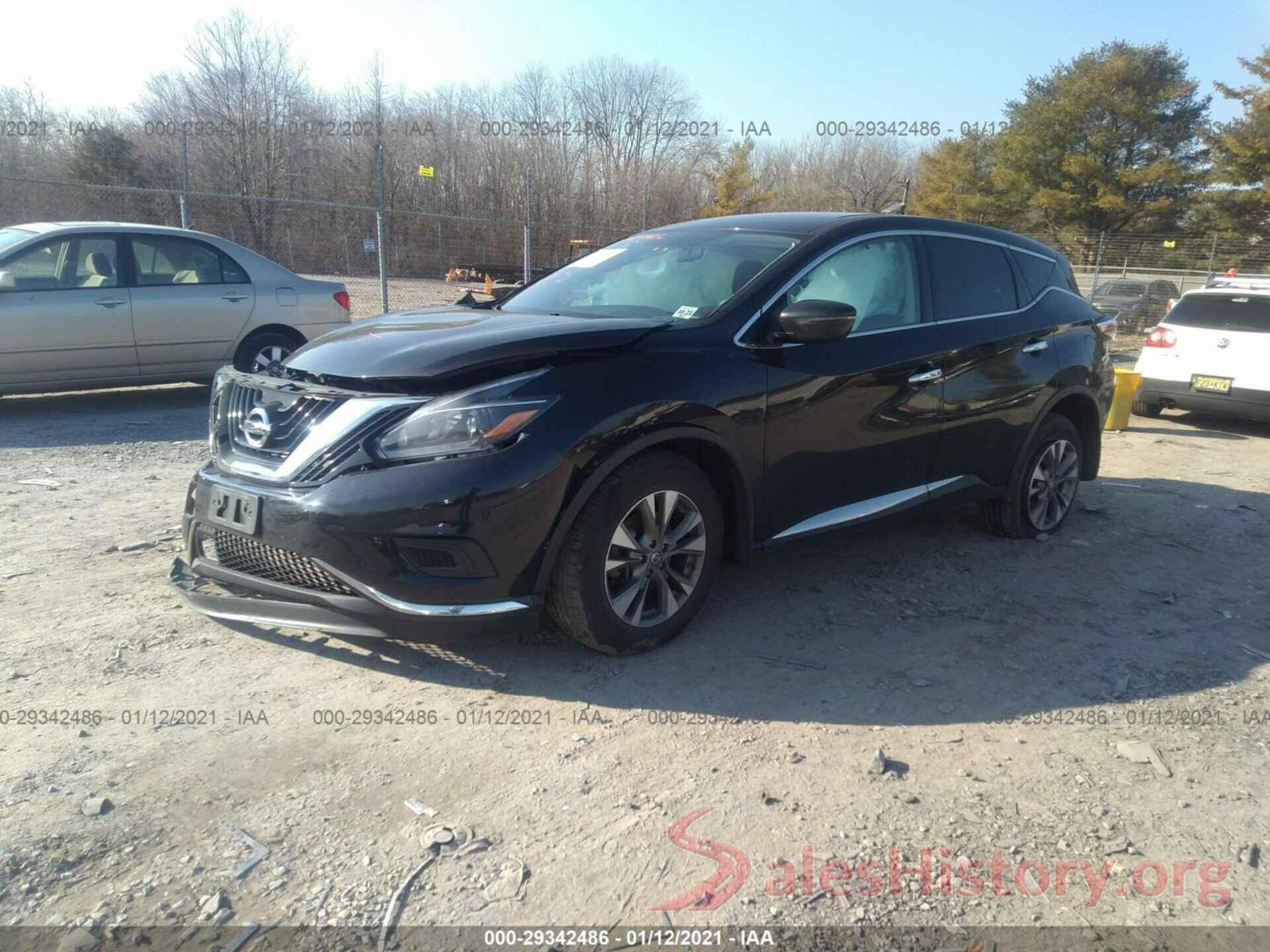 5N1AZ2MHXJN120278 2018 NISSAN MURANO