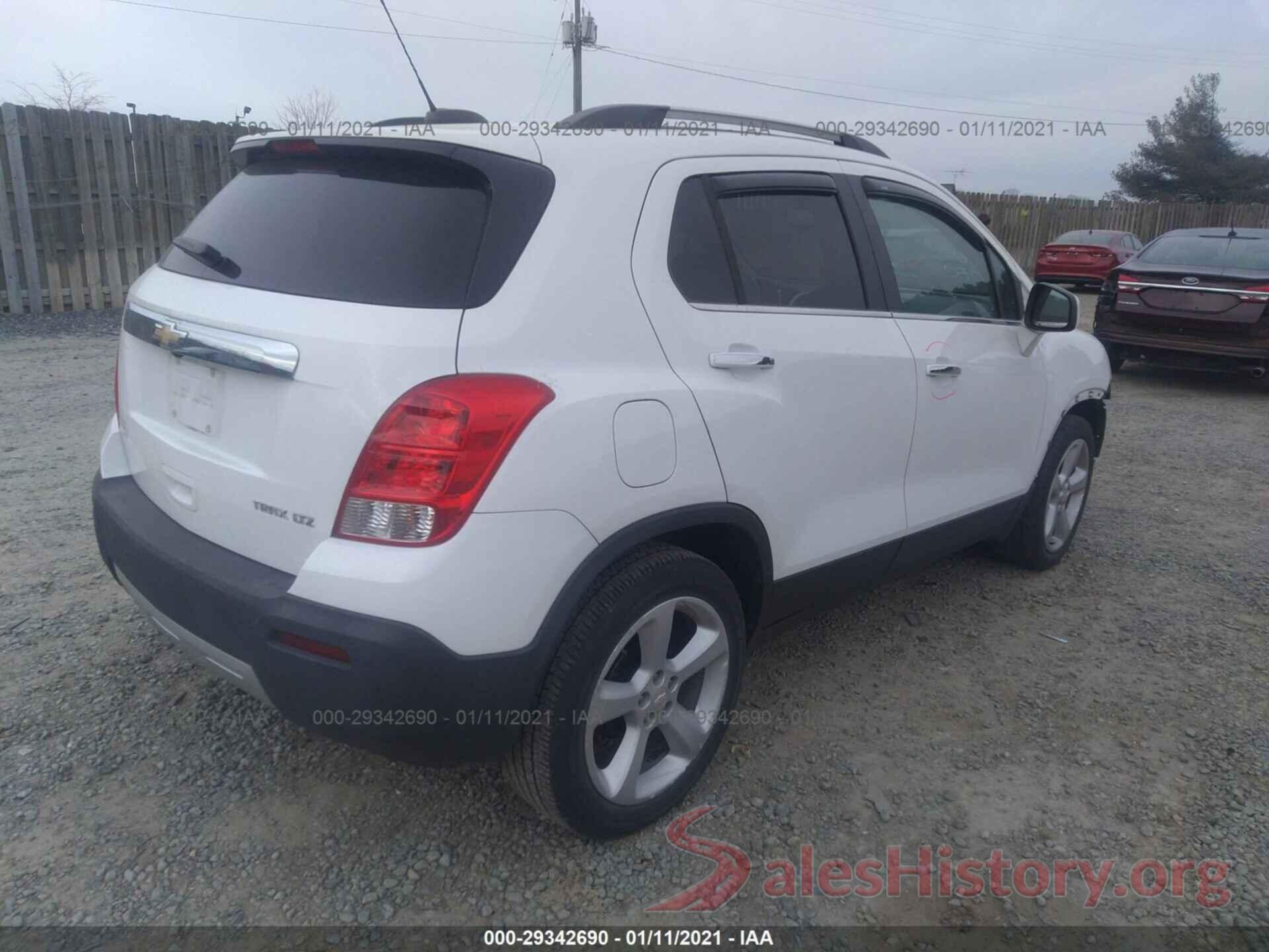 3GNCJMSB5GL164011 2016 CHEVROLET TRAX