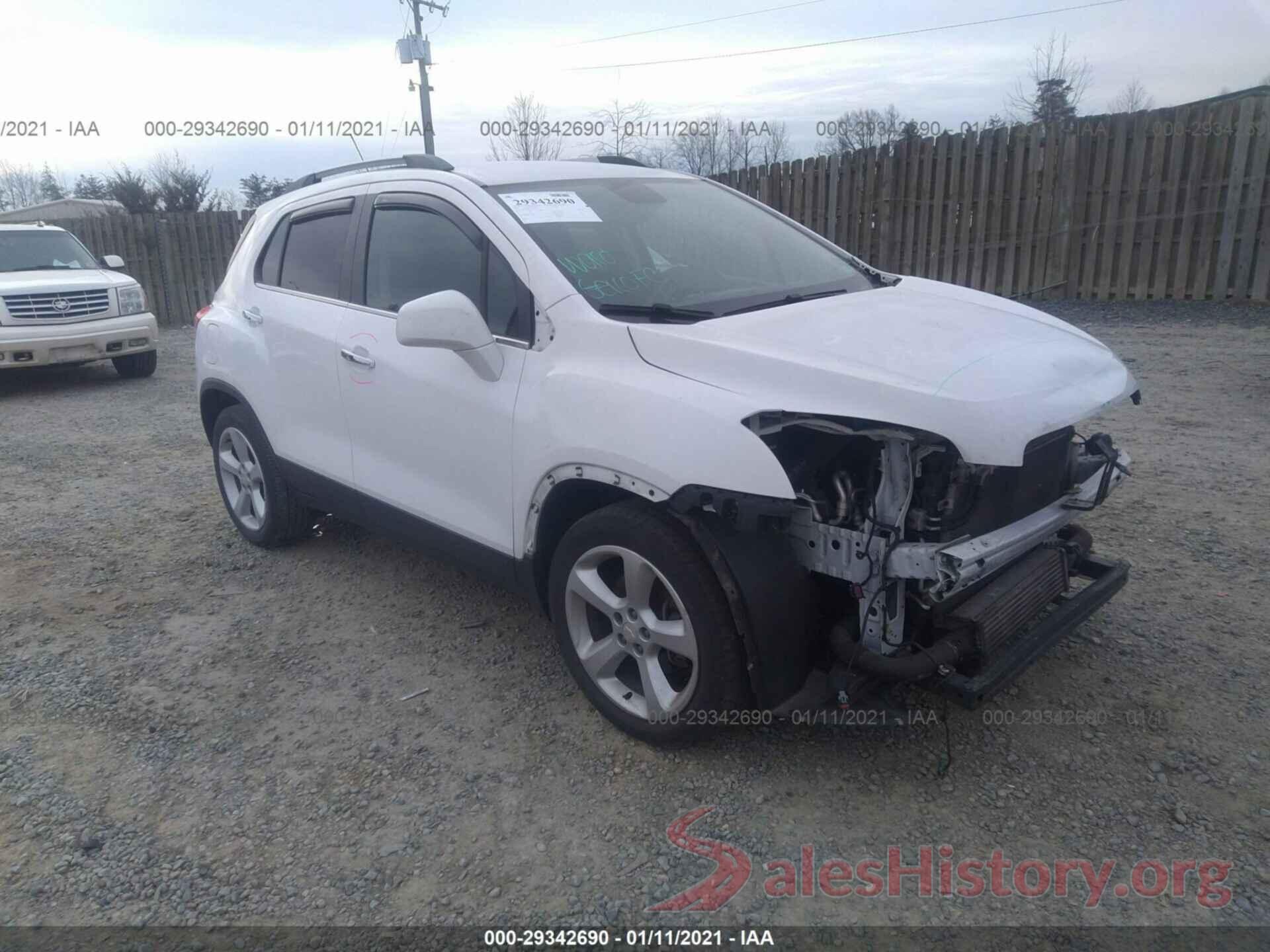 3GNCJMSB5GL164011 2016 CHEVROLET TRAX