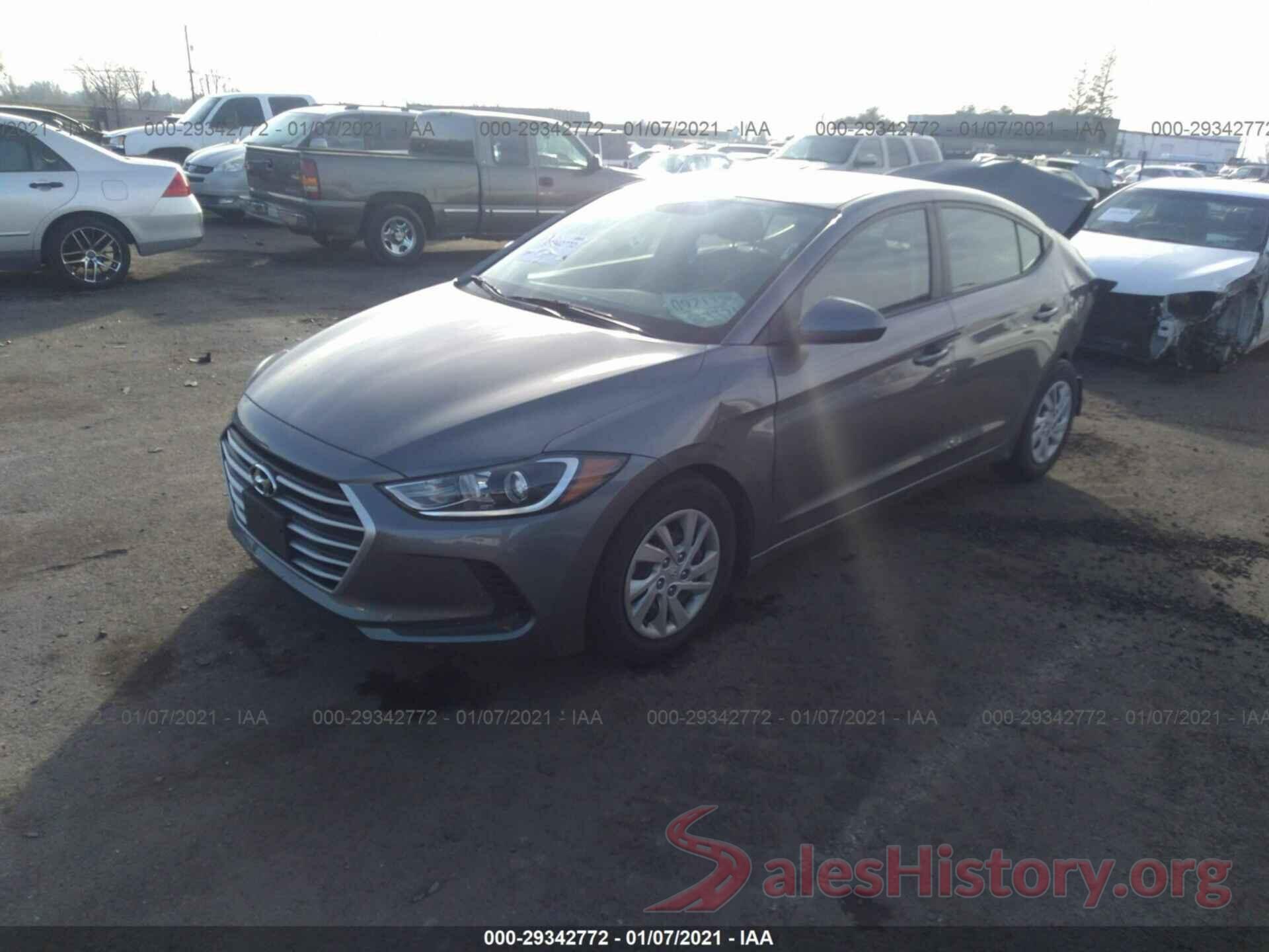 5NPD74LF4JH351521 2018 HYUNDAI ELANTRA