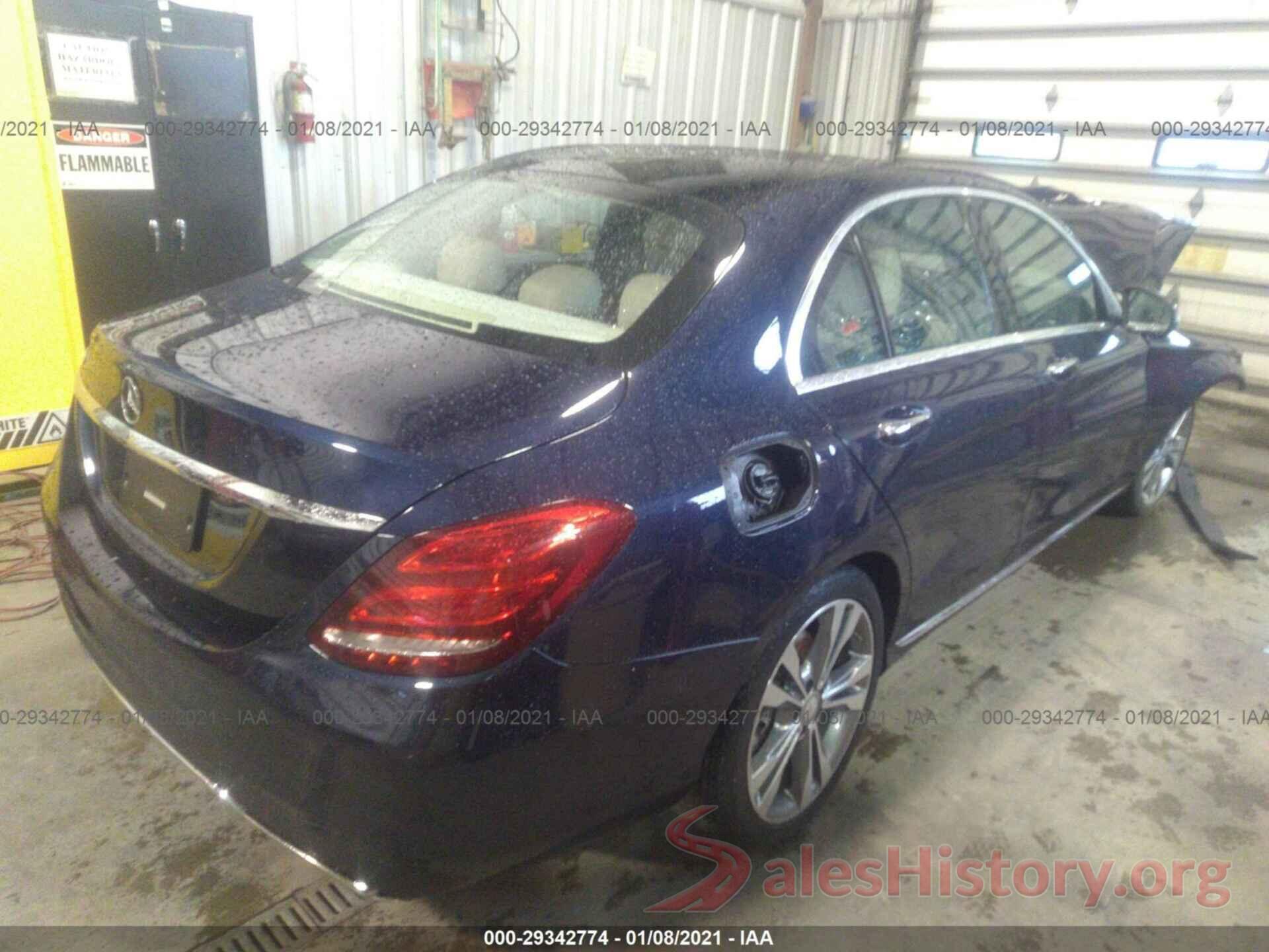 55SWF4JB3GU161551 2016 MERCEDES-BENZ C-CLASS