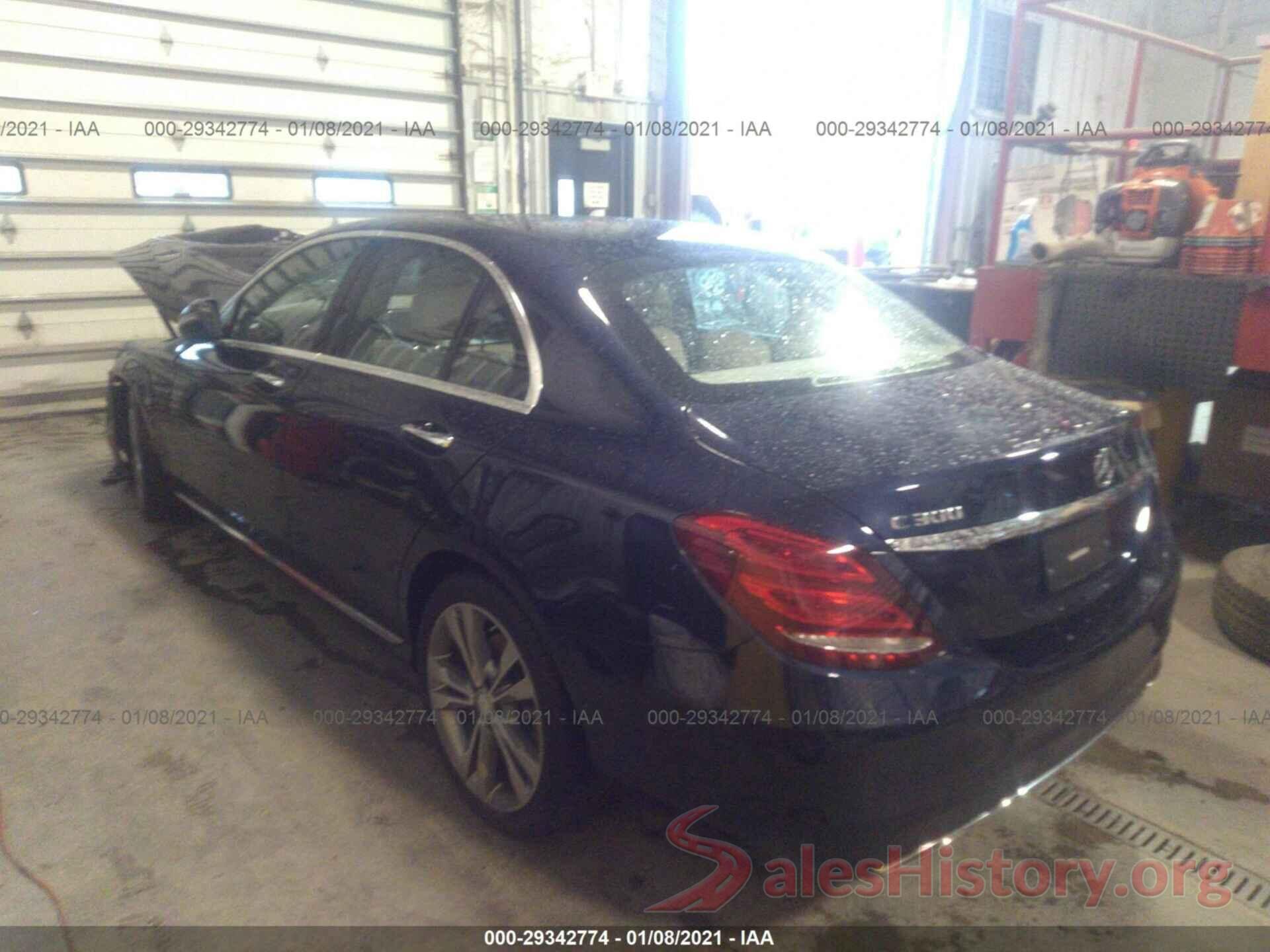 55SWF4JB3GU161551 2016 MERCEDES-BENZ C-CLASS