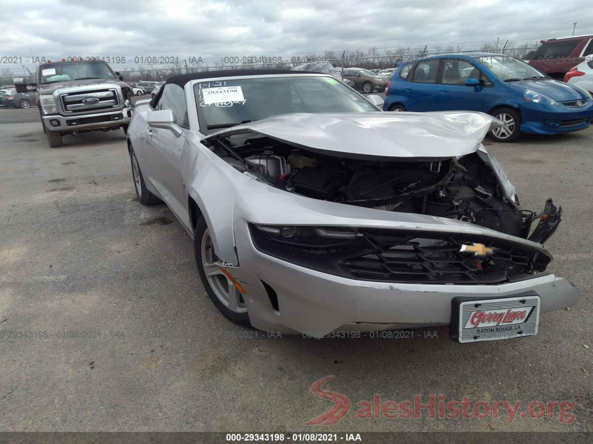 1G1FB3DX4K0126547 2019 CHEVROLET CAMARO