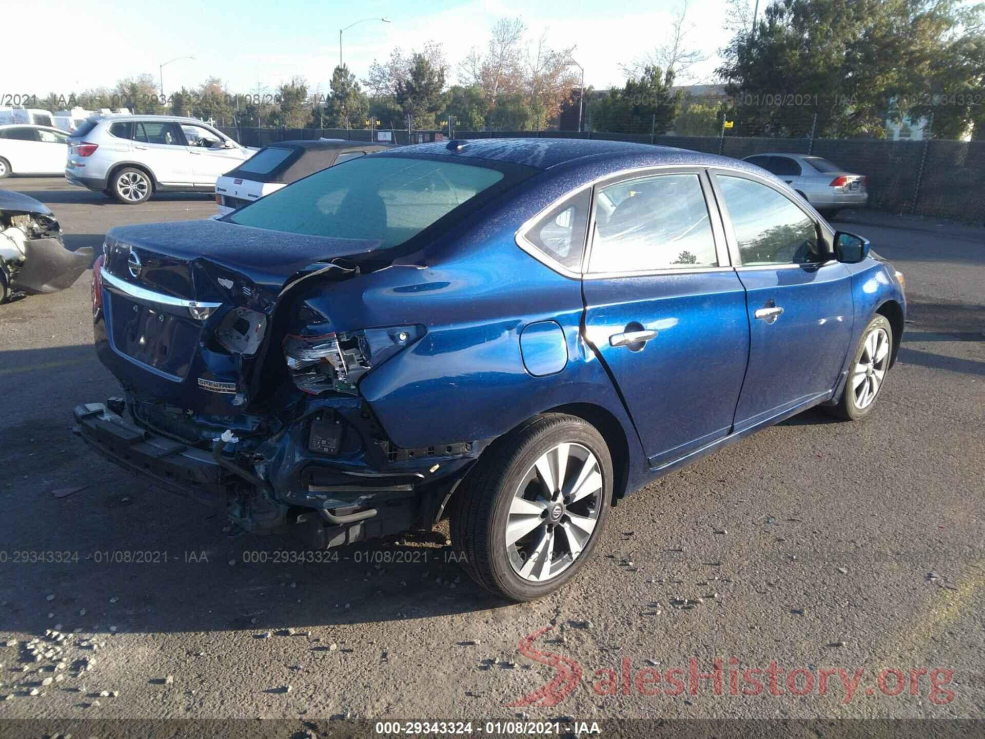 3N1AB7AP7KY225840 2019 NISSAN SENTRA