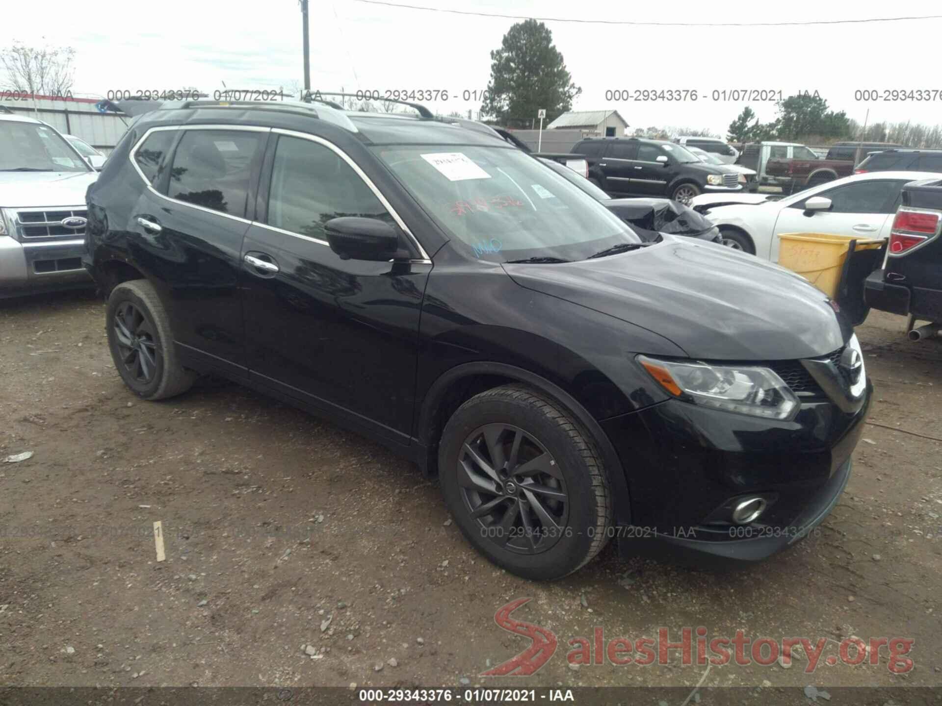 5N1AT2MT6GC777248 2016 NISSAN ROGUE