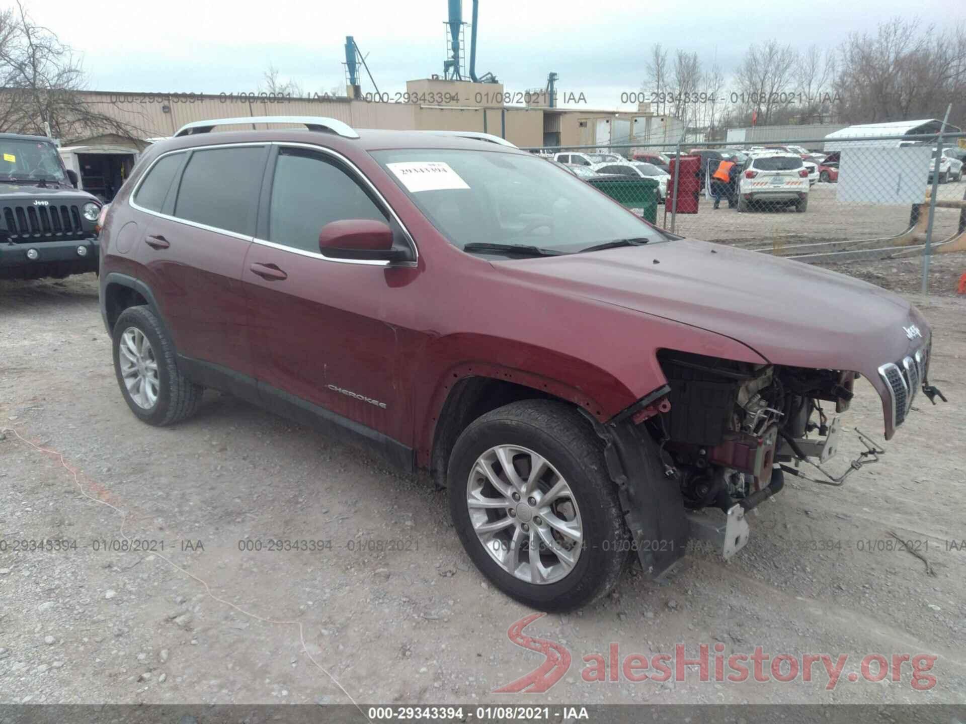 1C4PJLCB4KD438722 2019 JEEP CHEROKEE