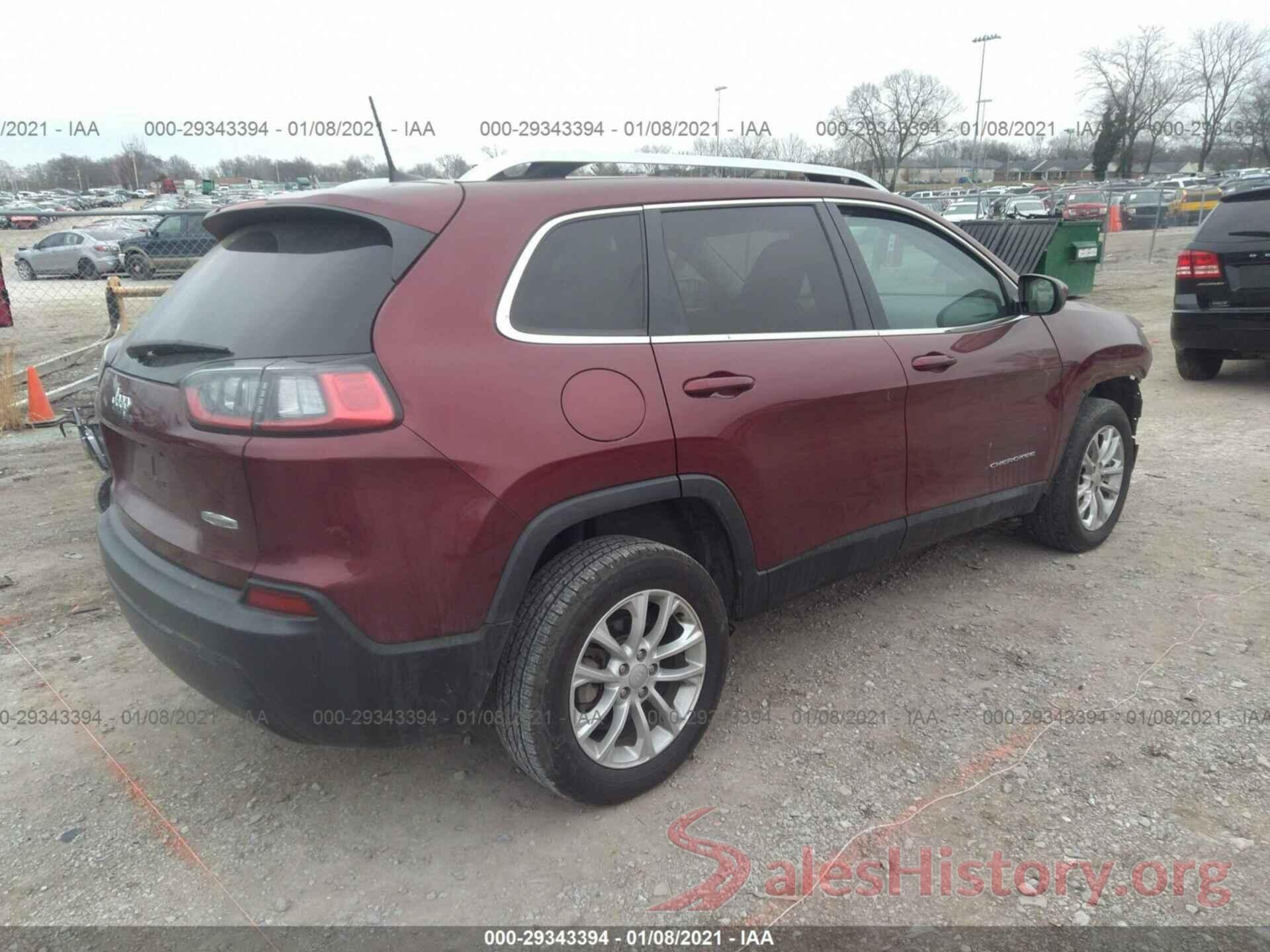 1C4PJLCB4KD438722 2019 JEEP CHEROKEE