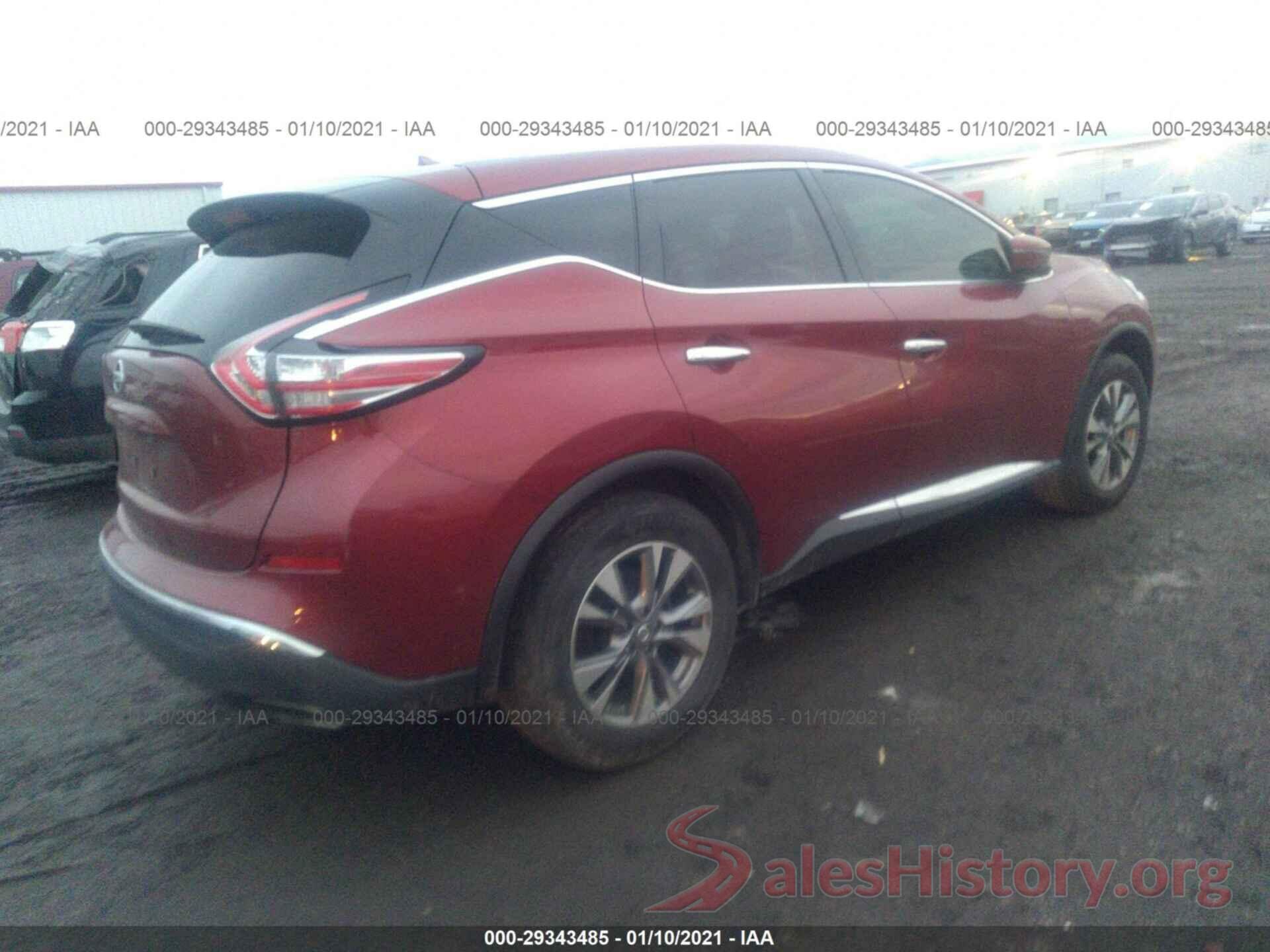 5N1AZ2MG4GN121409 2016 NISSAN MURANO