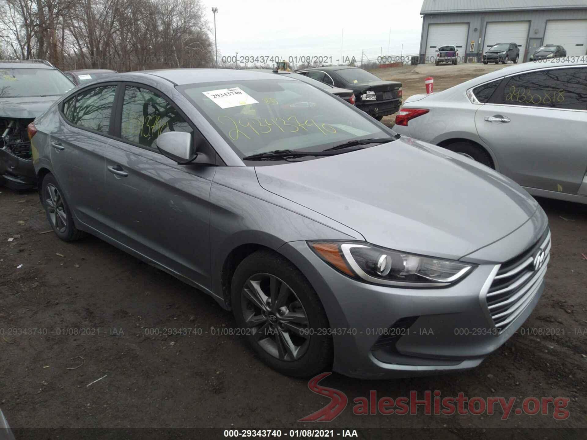 5NPD84LF4HH011177 2017 HYUNDAI ELANTRA