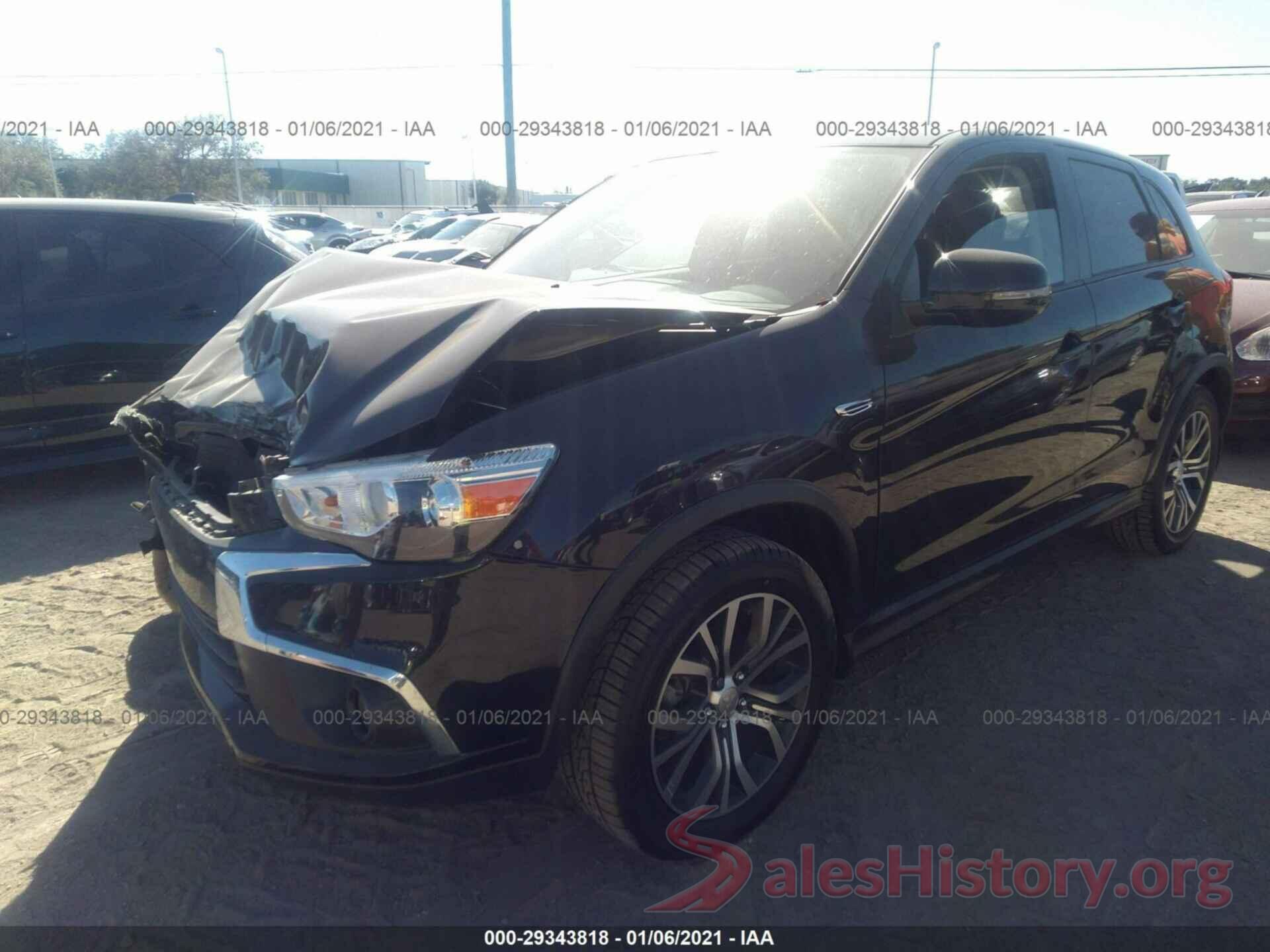 JA4AP3AU2HZ067378 2017 MITSUBISHI OUTLANDER SPORT