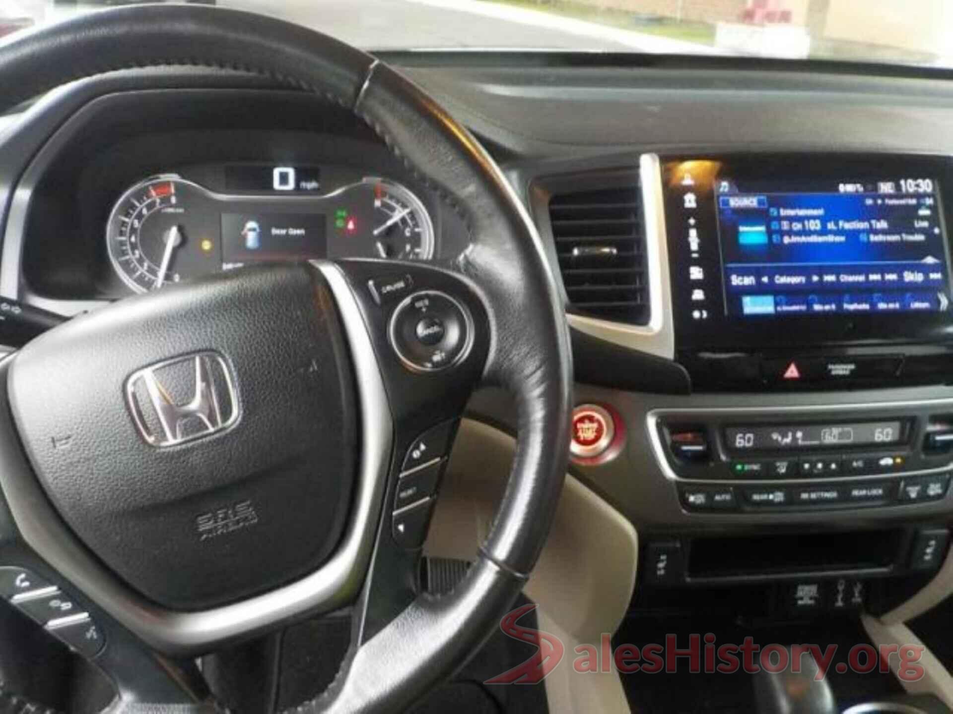 5FNYF6H54HB055391 2017 HONDA PILOT