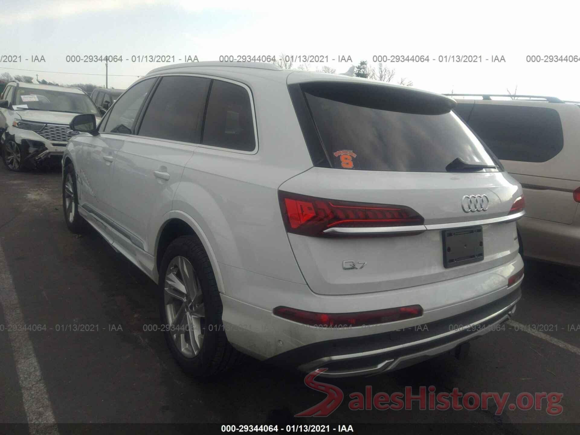 WA1VXAF7XLD004088 2020 AUDI Q7