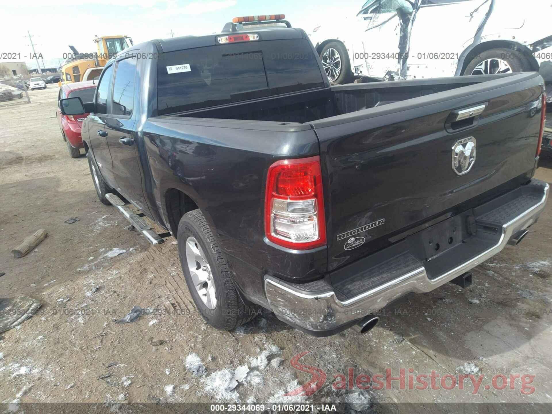 1C6RREFT4KN813155 2019 DODGE RAM 1500