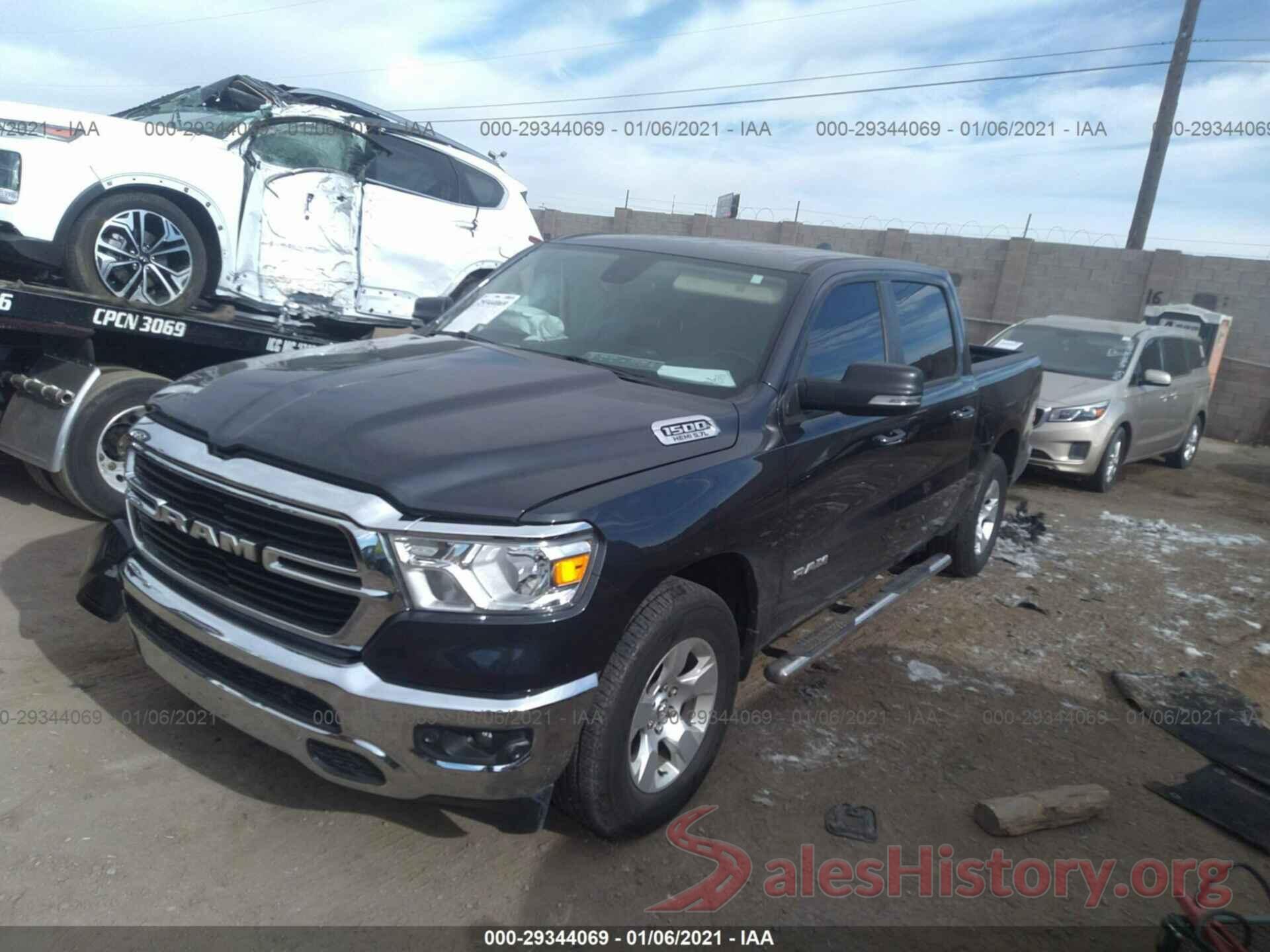 1C6RREFT4KN813155 2019 DODGE RAM 1500