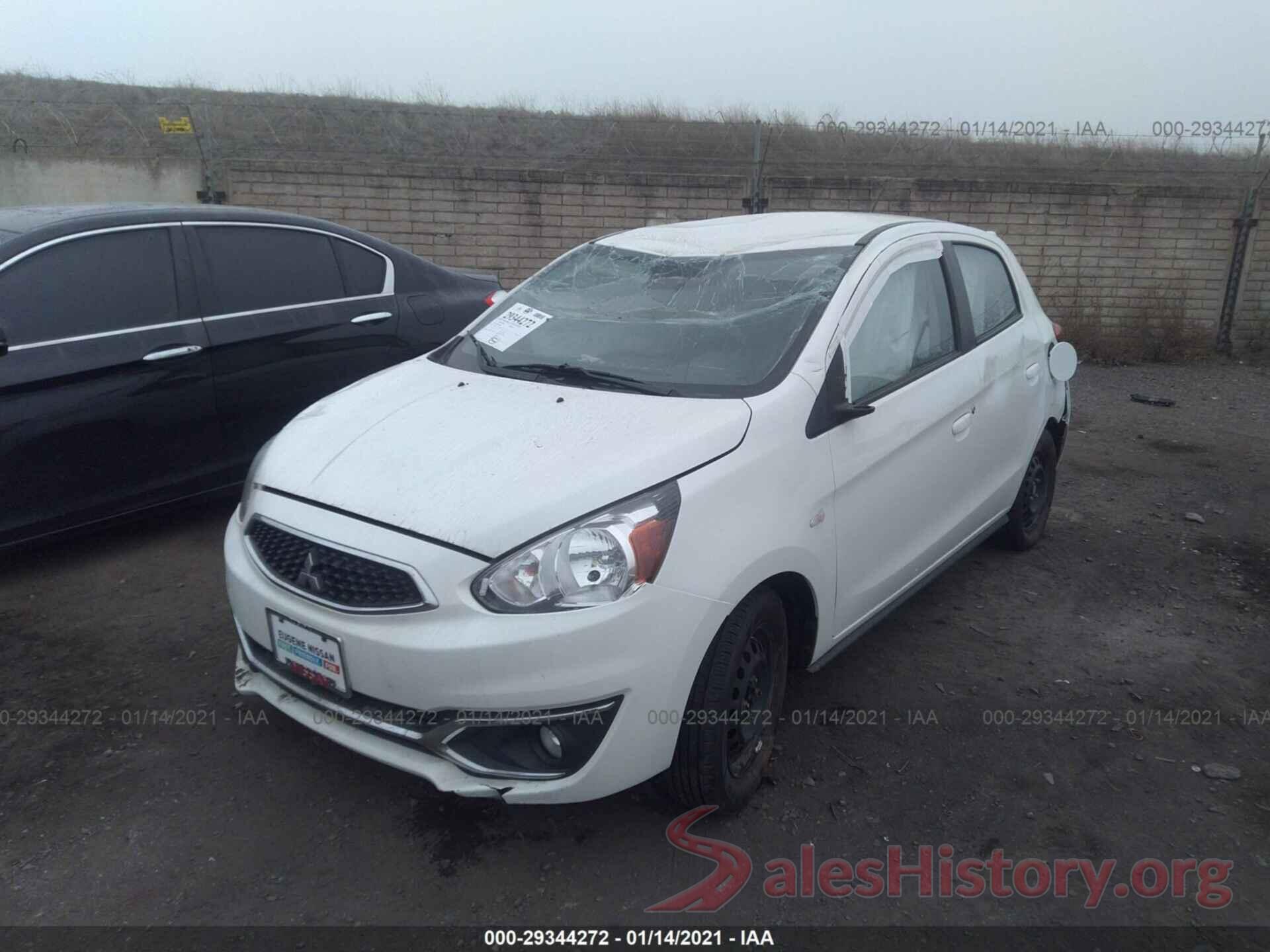 ML32A3HJ2HH009142 2017 MITSUBISHI MIRAGE