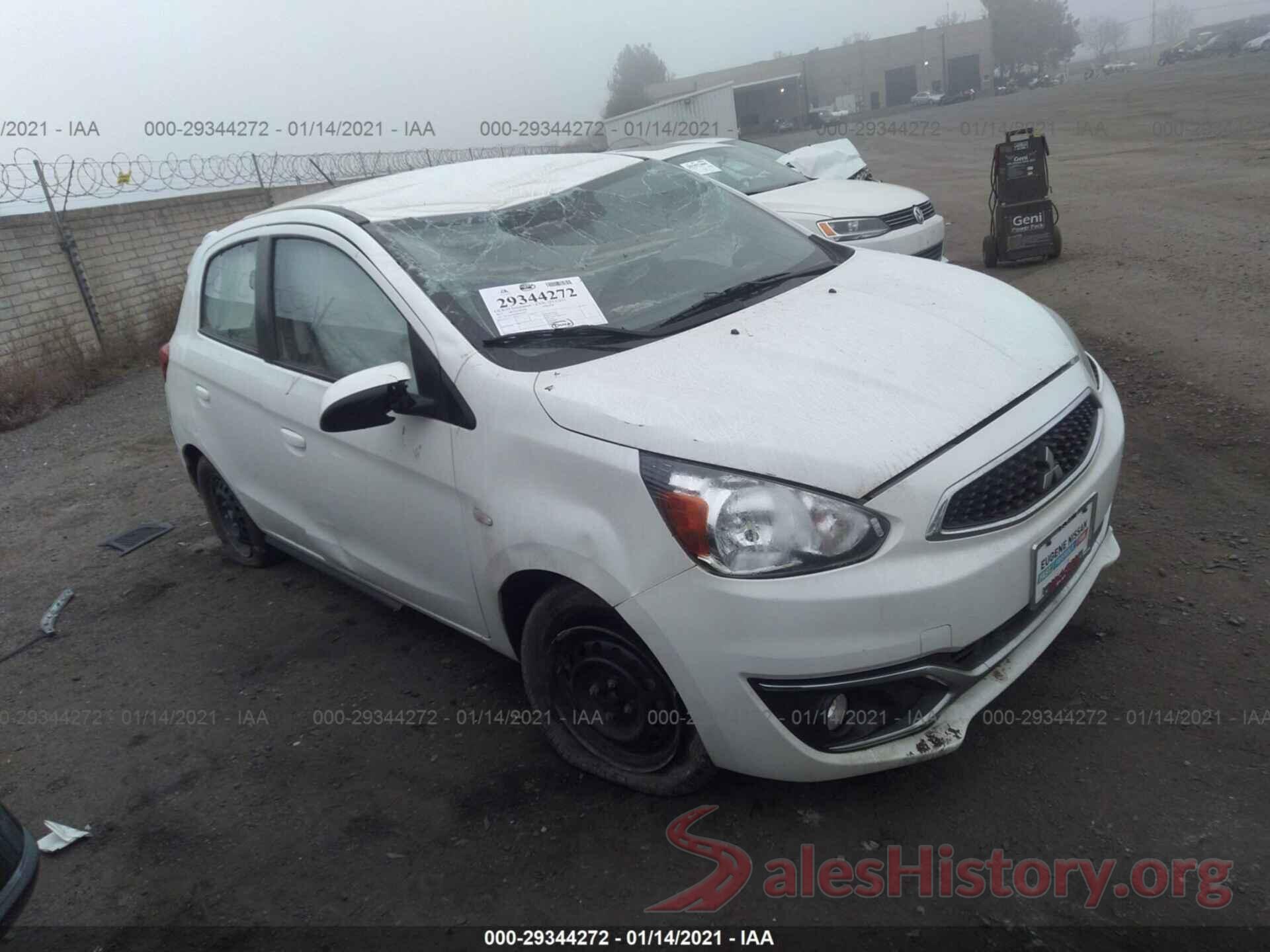 ML32A3HJ2HH009142 2017 MITSUBISHI MIRAGE