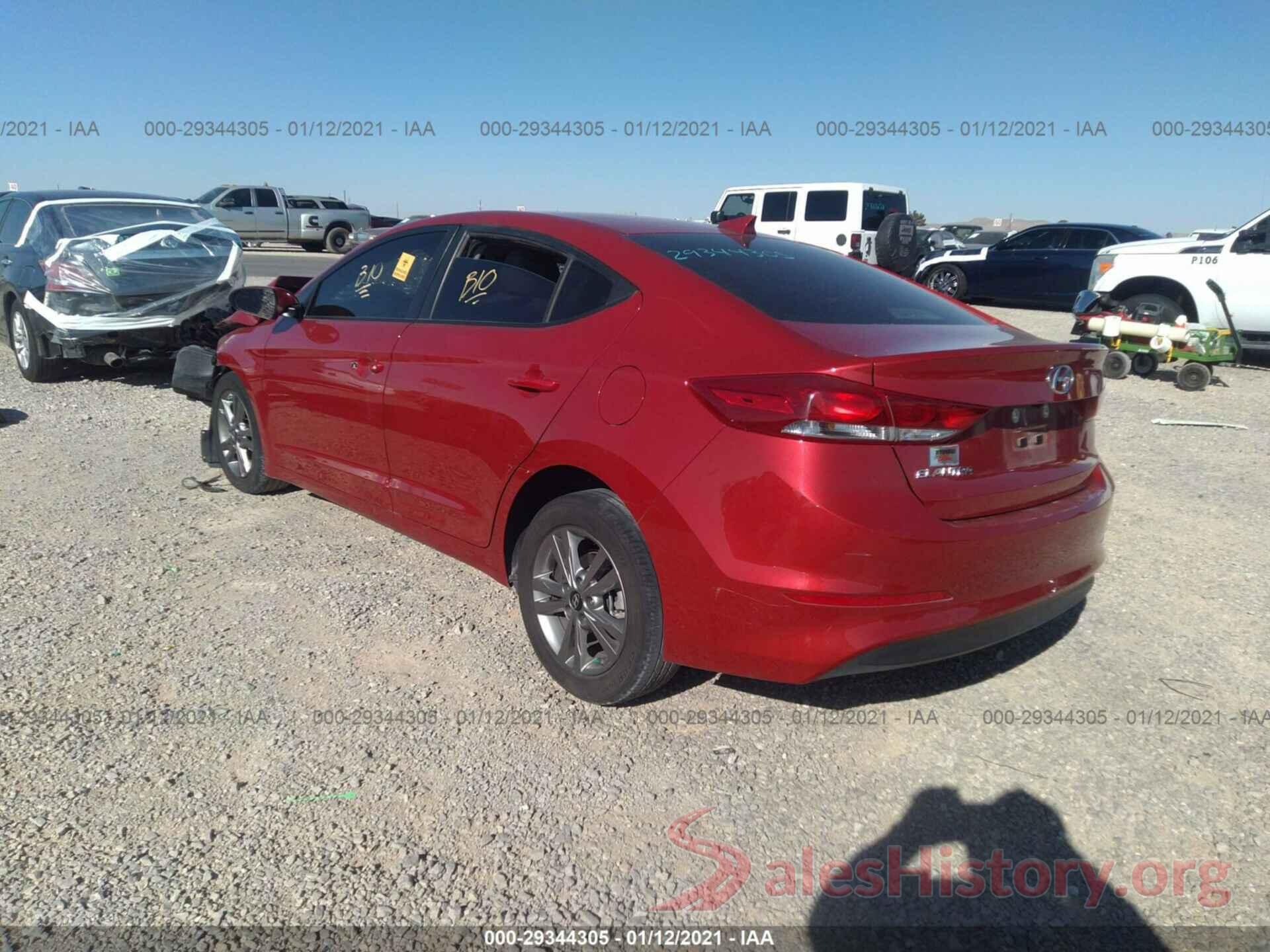 5NPD84LF0JH399630 2018 HYUNDAI ELANTRA