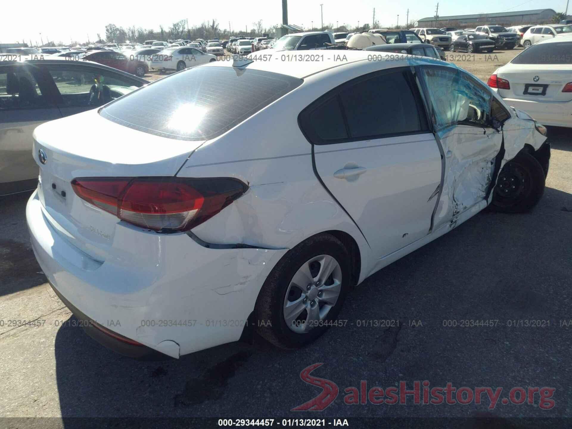 3KPFK4A79HE058845 2017 KIA FORTE