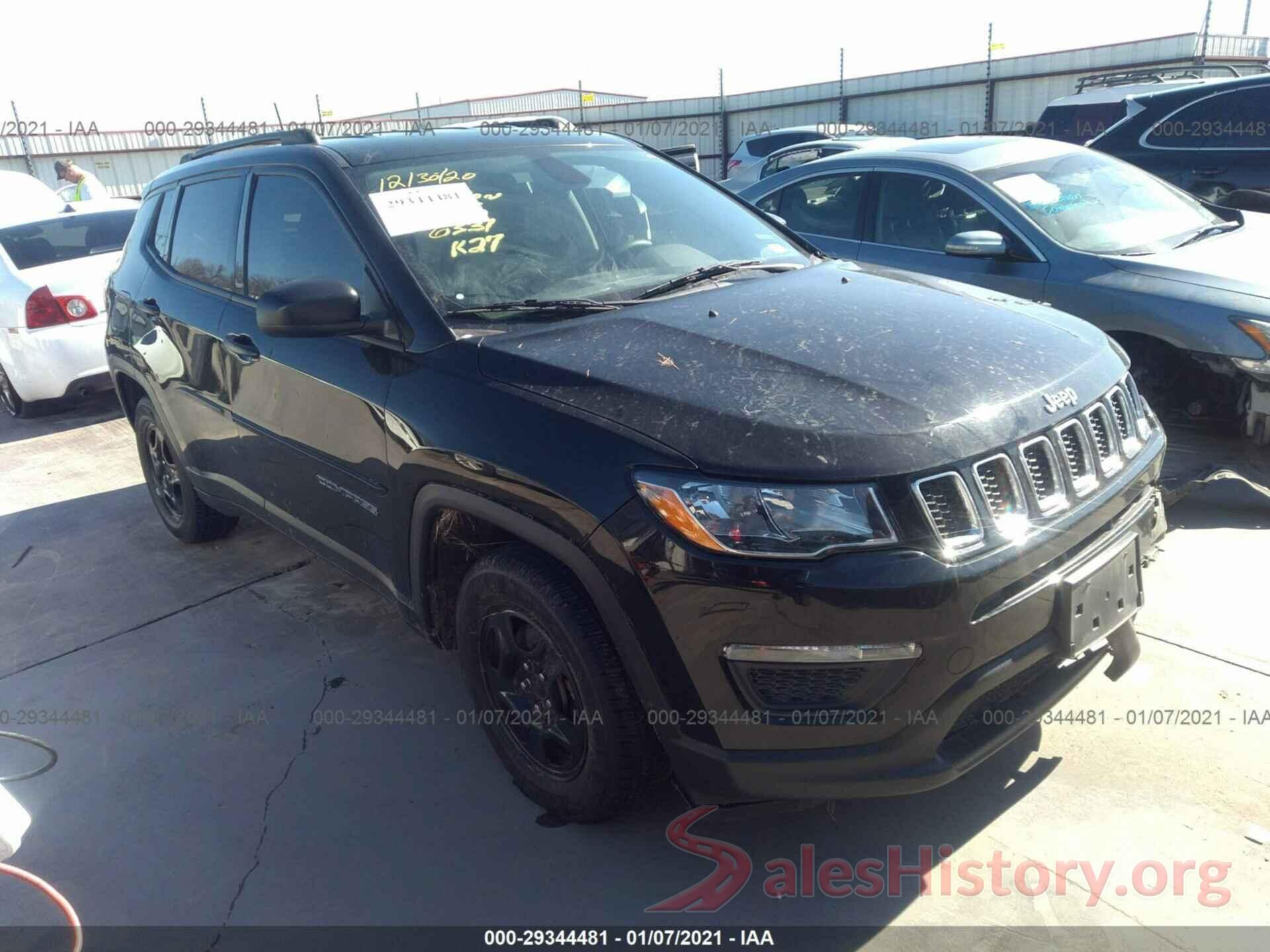 3C4NJCAB8JT411509 2018 JEEP COMPASS