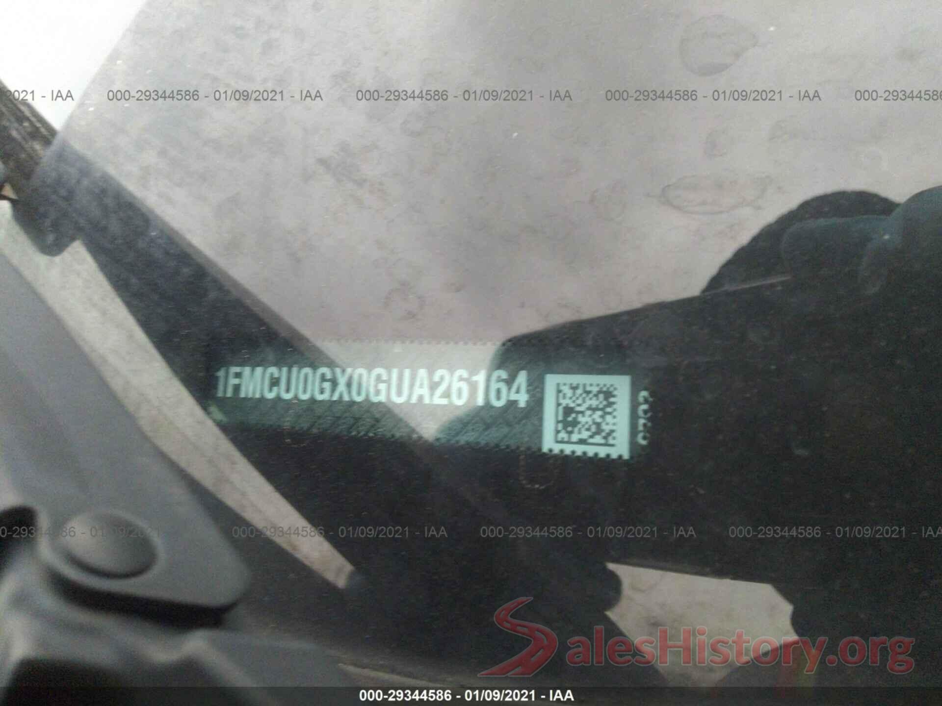 1FMCU0GX0GUA26164 2016 FORD ESCAPE