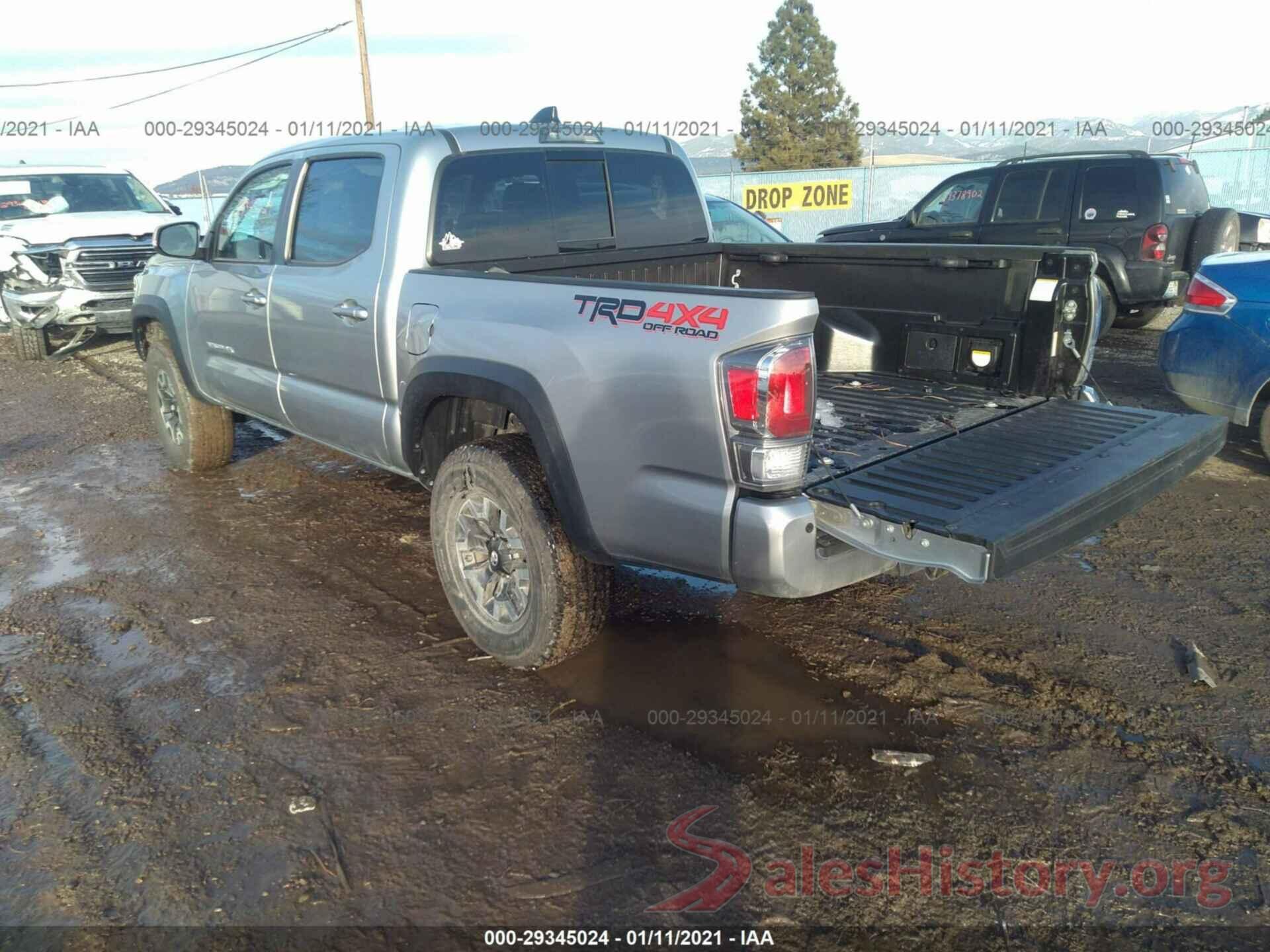 3TMCZ5AN8LM302552 2020 TOYOTA TACOMA 4WD