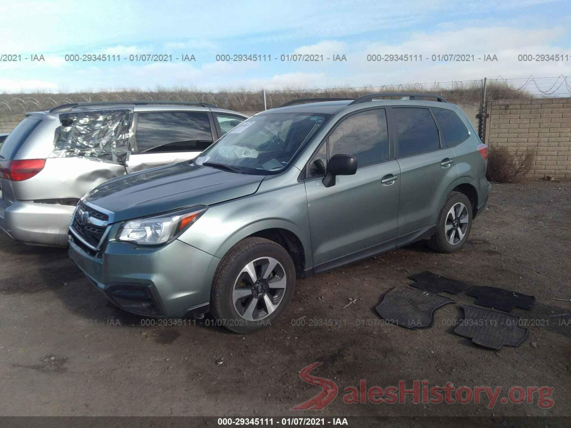 JF2SJABC8JH407698 2018 SUBARU FORESTER