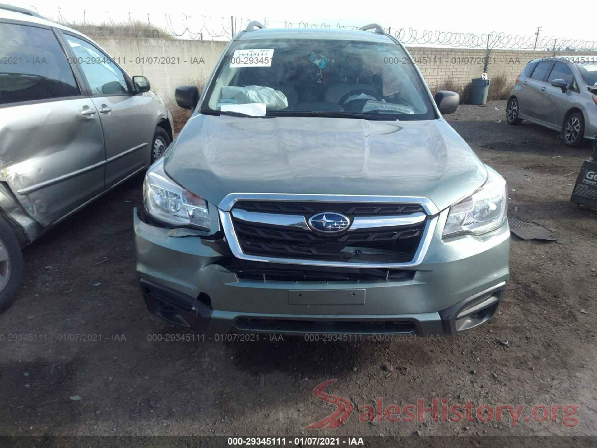 JF2SJABC8JH407698 2018 SUBARU FORESTER