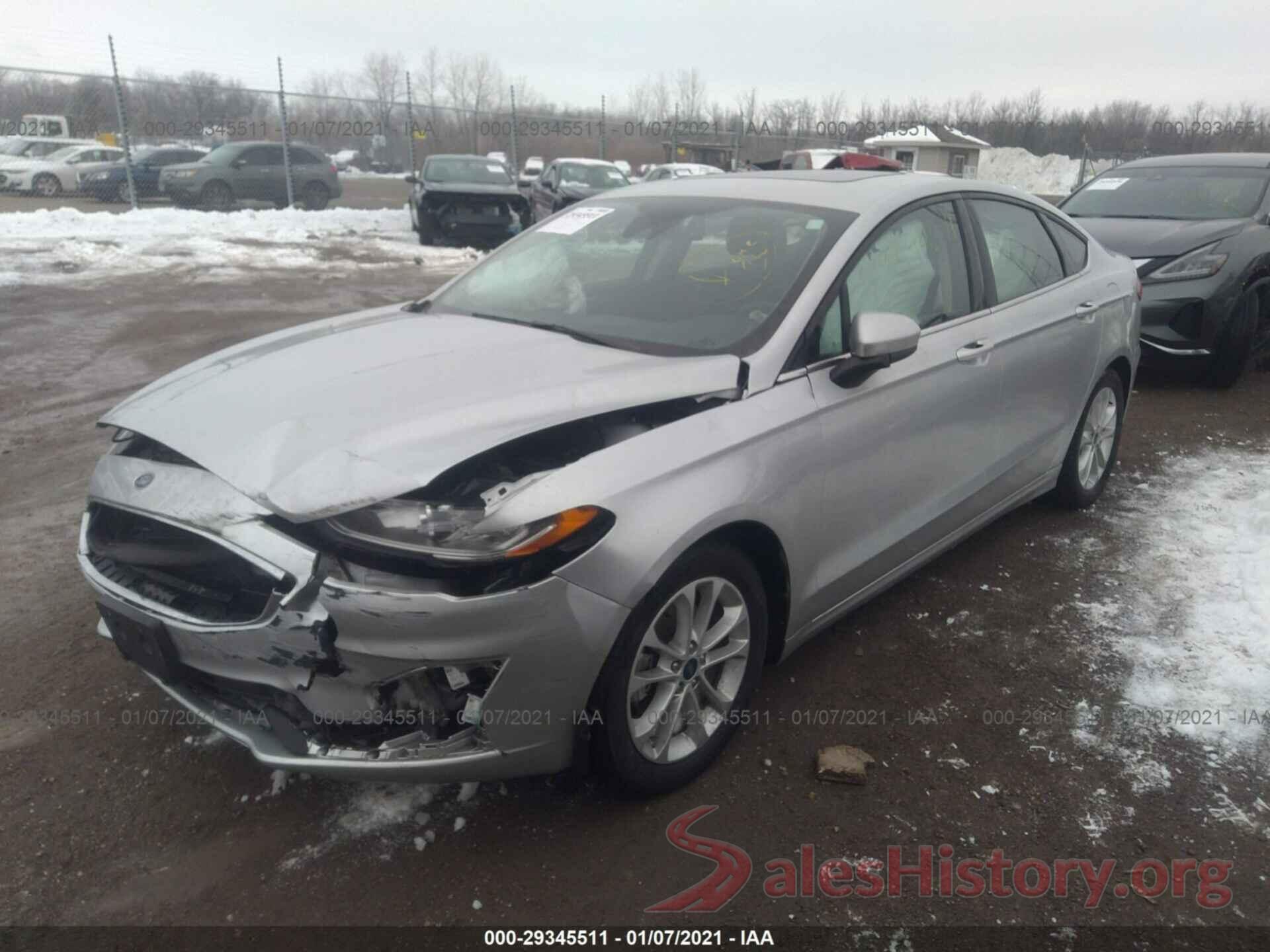 3FA6P0HDXKR163941 2019 FORD FUSION