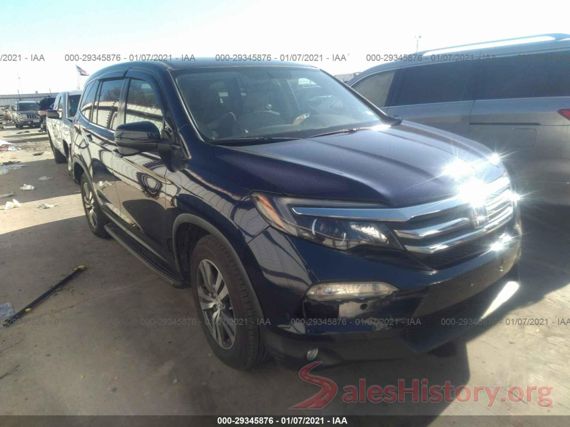 5FNYF5H35GB014131 2016 HONDA PILOT