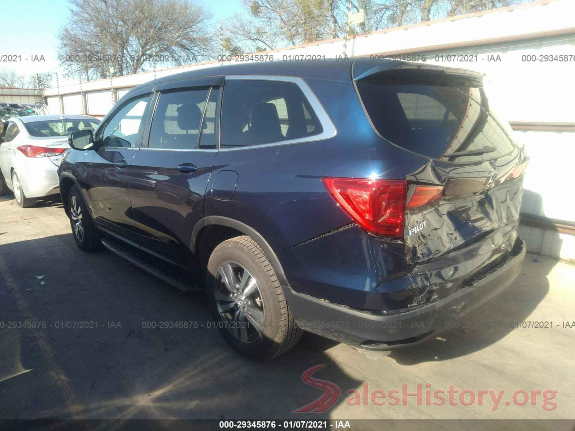 5FNYF5H35GB014131 2016 HONDA PILOT