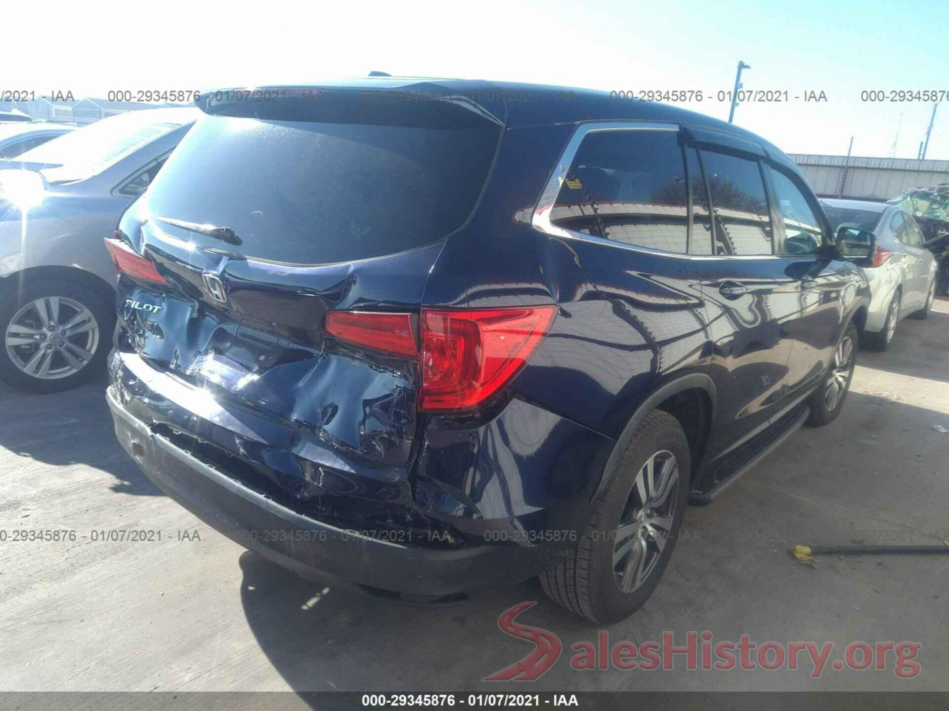 5FNYF5H35GB014131 2016 HONDA PILOT