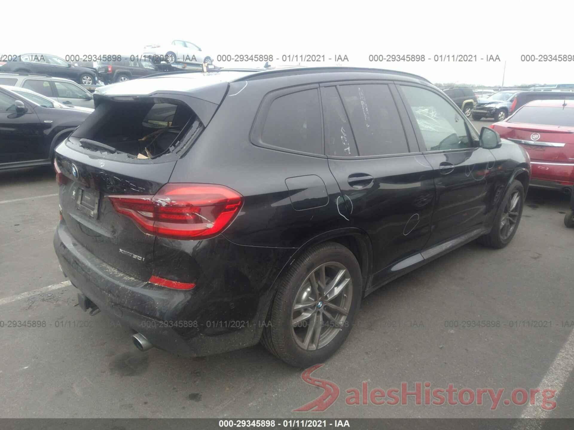 5UXTY5C04L9B31643 2020 BMW X3