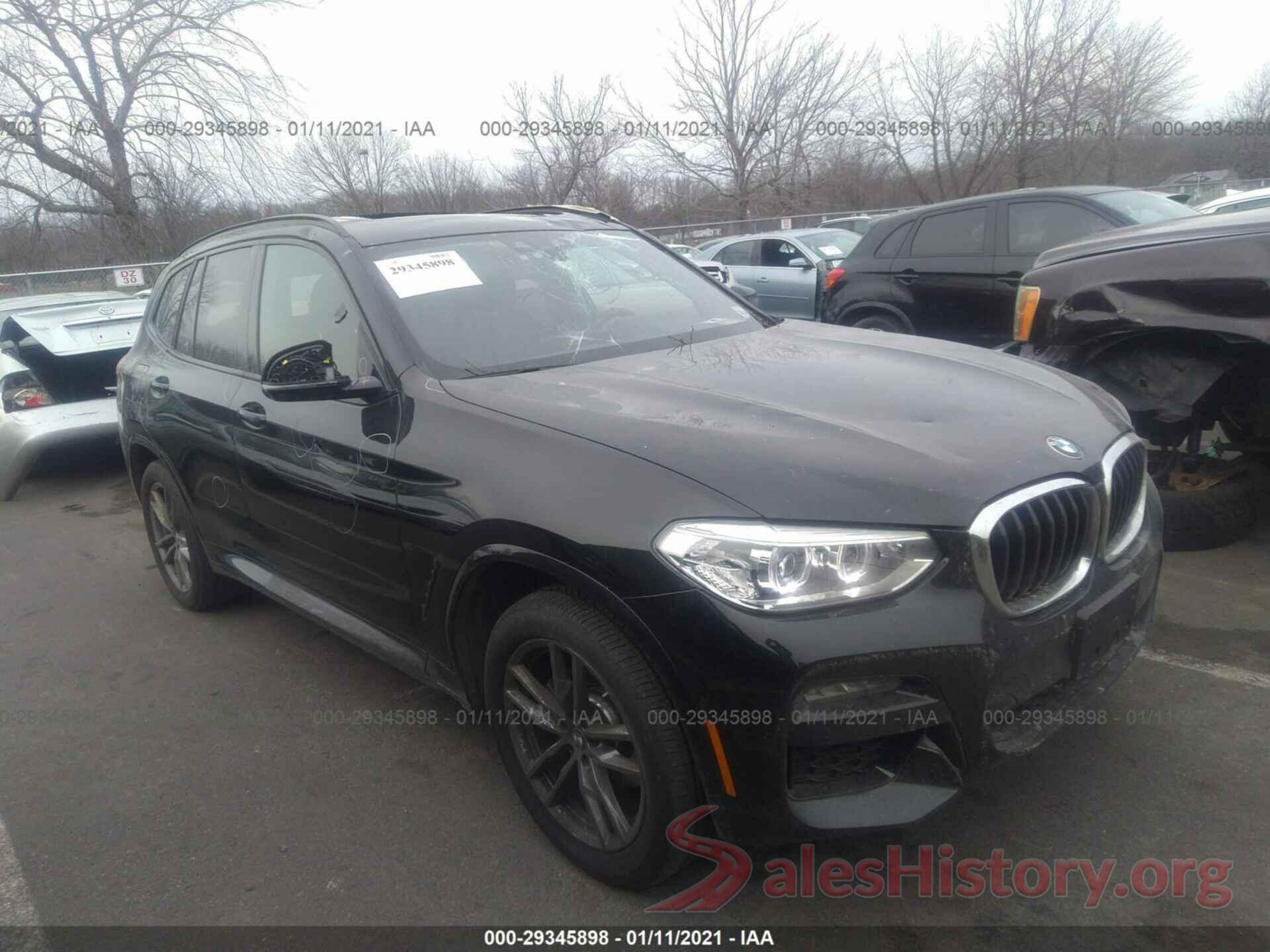 5UXTY5C04L9B31643 2020 BMW X3