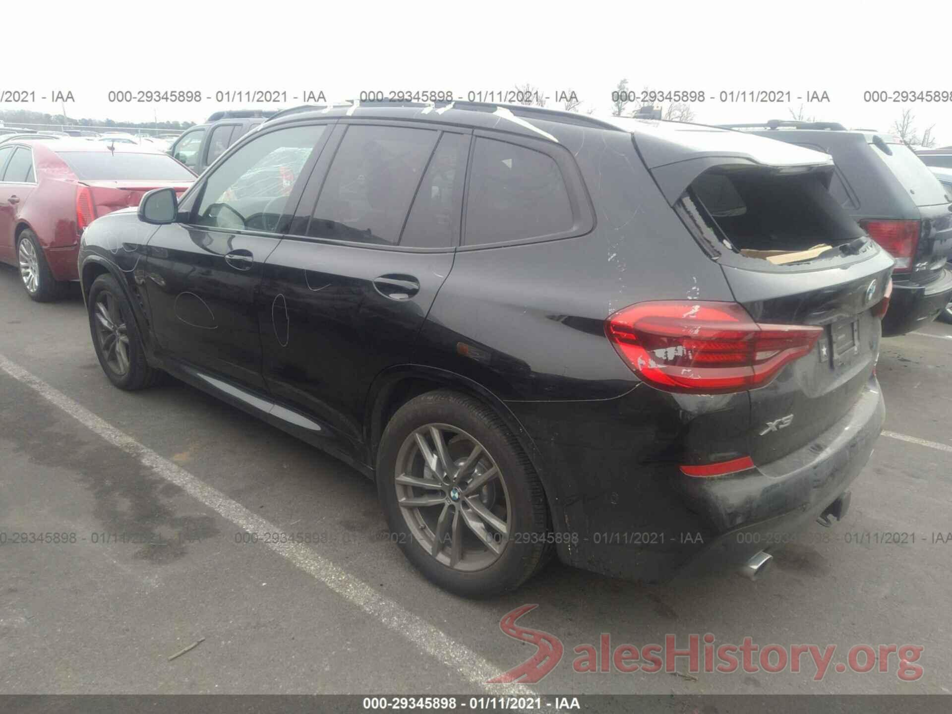 5UXTY5C04L9B31643 2020 BMW X3