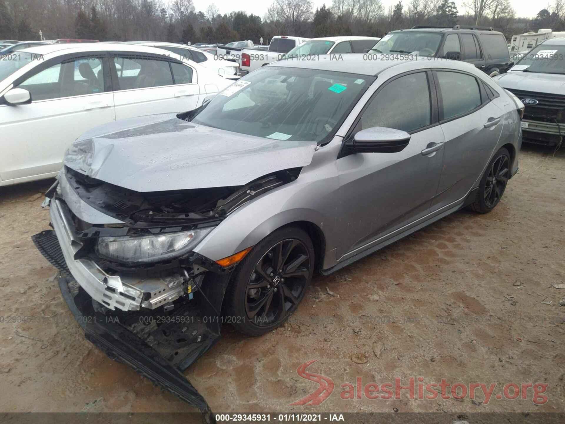 SHHFK7H45JU210177 2018 HONDA CIVIC HATCHBACK