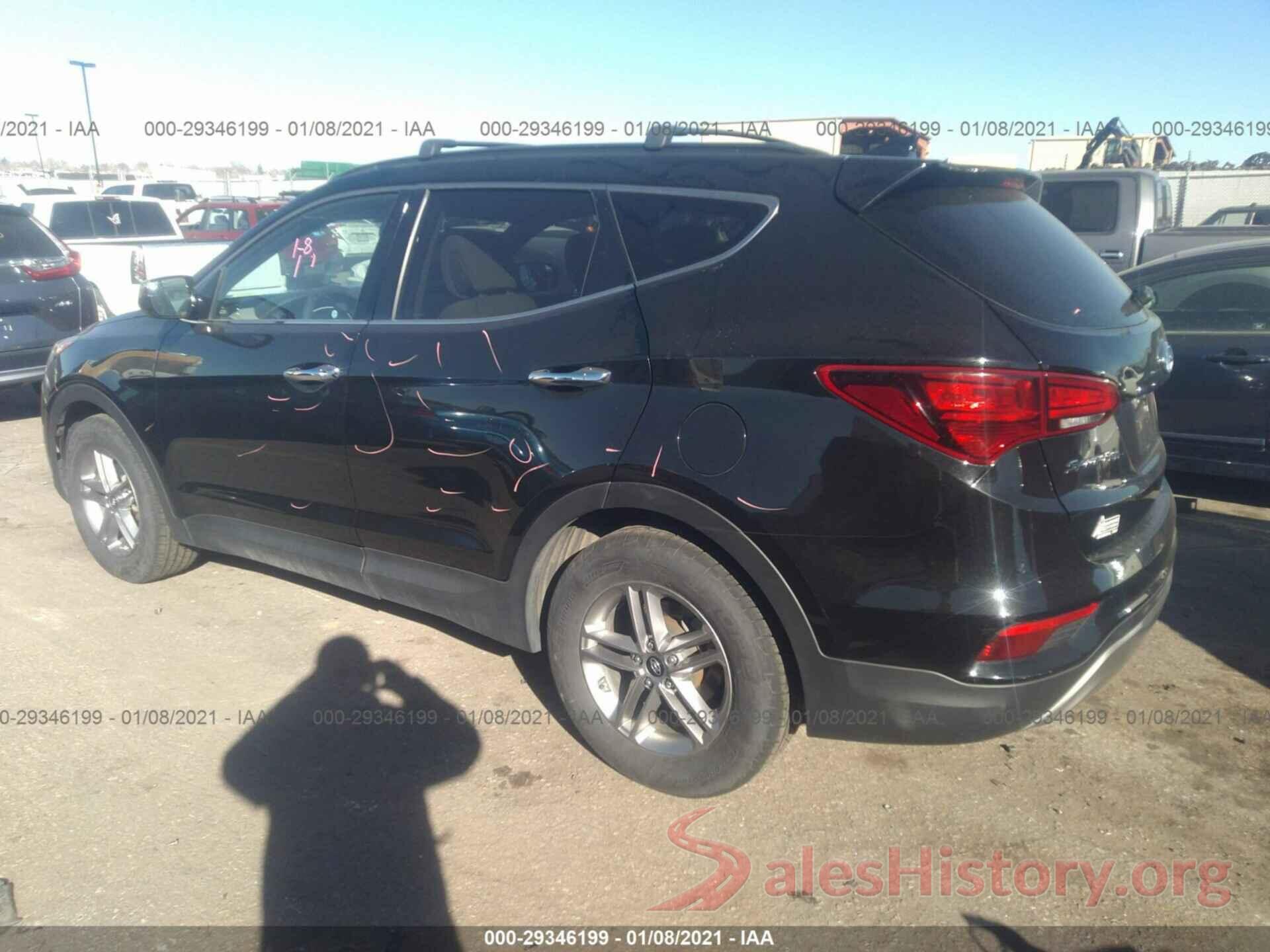 5NMZUDLB7HH009547 2017 HYUNDAI SANTA FE SPORT