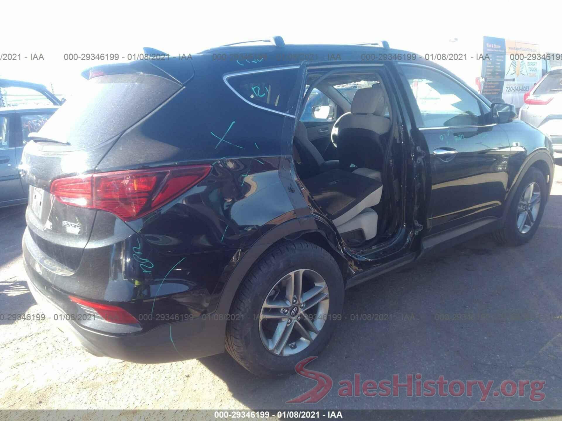 5NMZUDLB7HH009547 2017 HYUNDAI SANTA FE SPORT