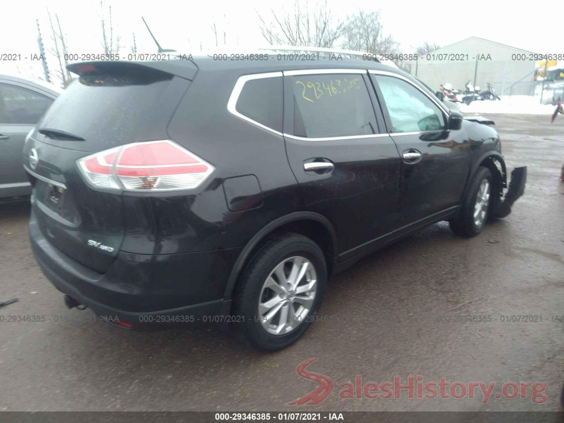 KNMAT2MV8GP732455 2016 NISSAN ROGUE