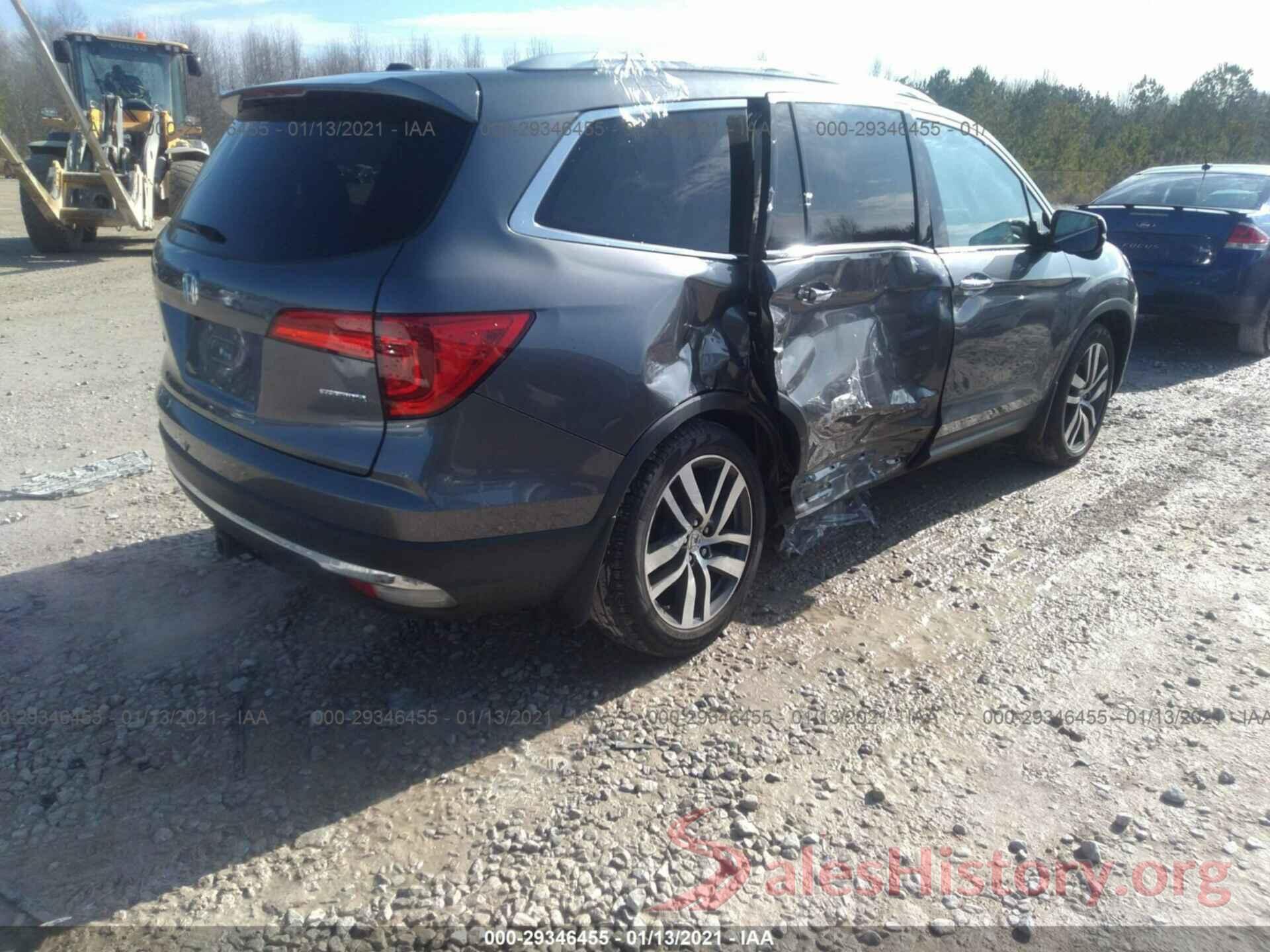 5FNYF5H97HB001290 2017 HONDA PILOT