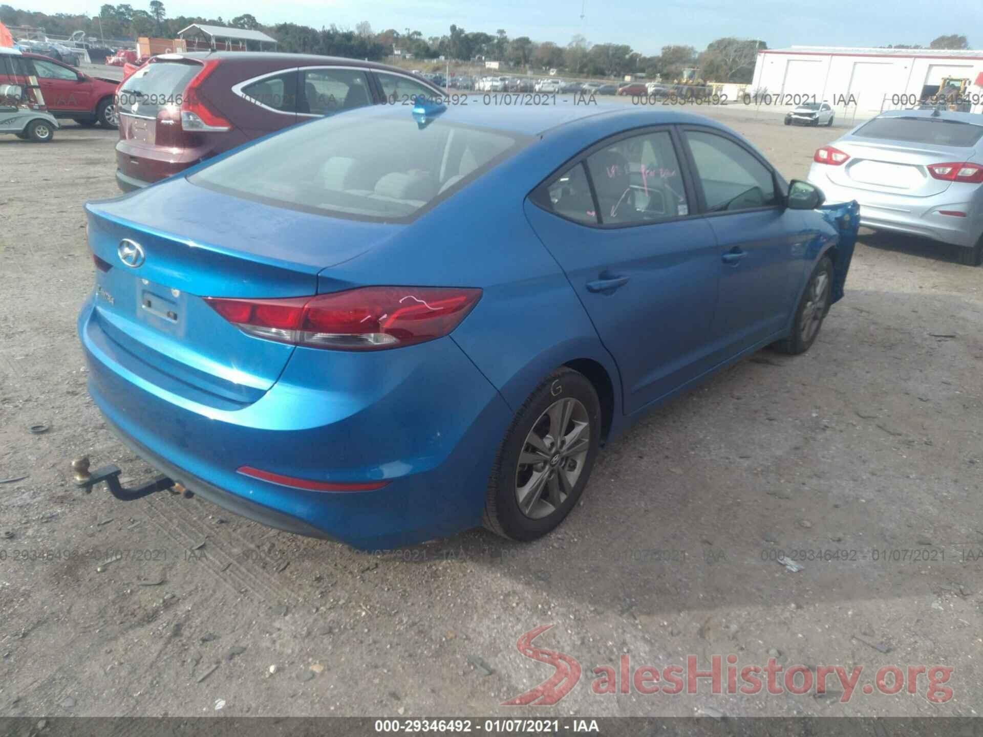 5NPD84LF8JH389718 2018 HYUNDAI ELANTRA