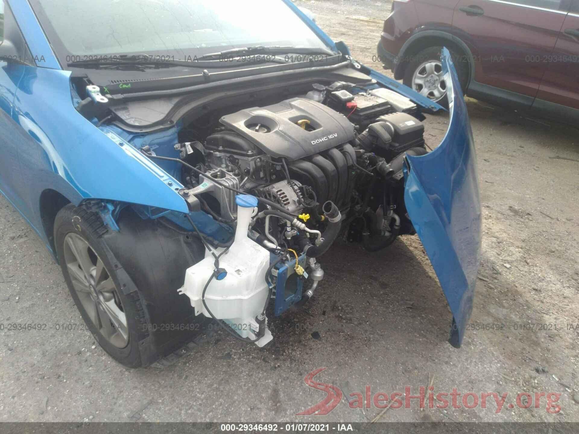 5NPD84LF8JH389718 2018 HYUNDAI ELANTRA