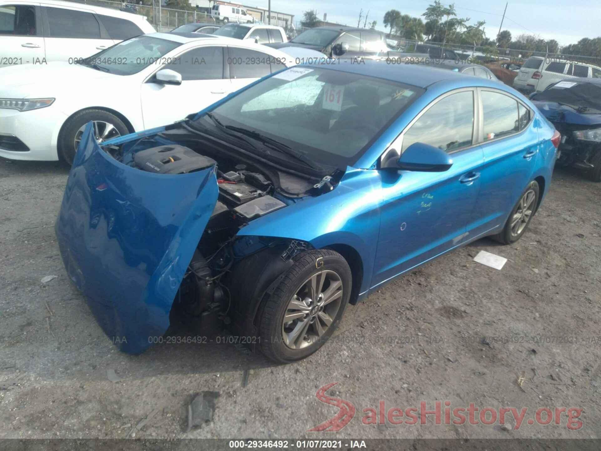 5NPD84LF8JH389718 2018 HYUNDAI ELANTRA