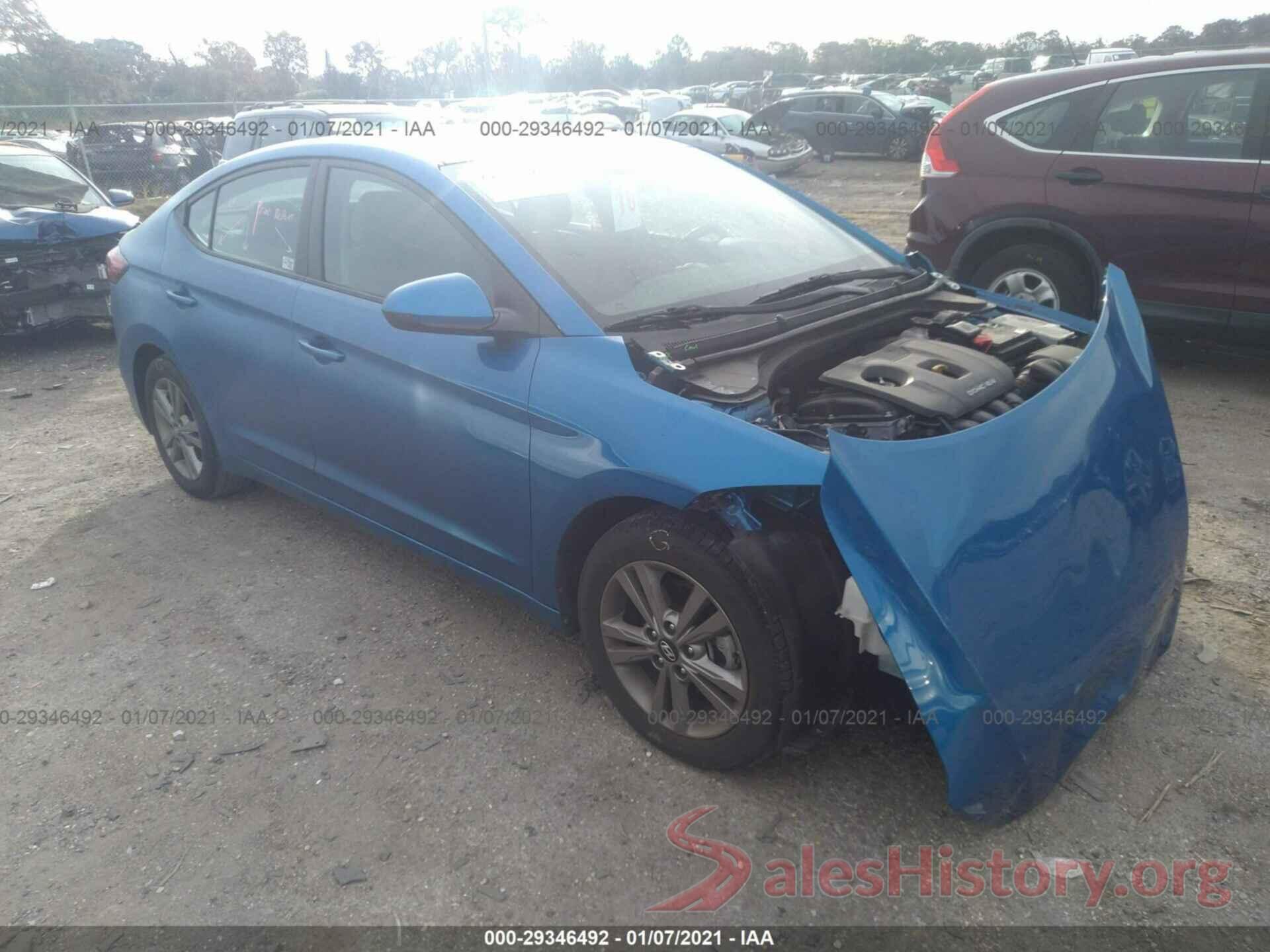 5NPD84LF8JH389718 2018 HYUNDAI ELANTRA