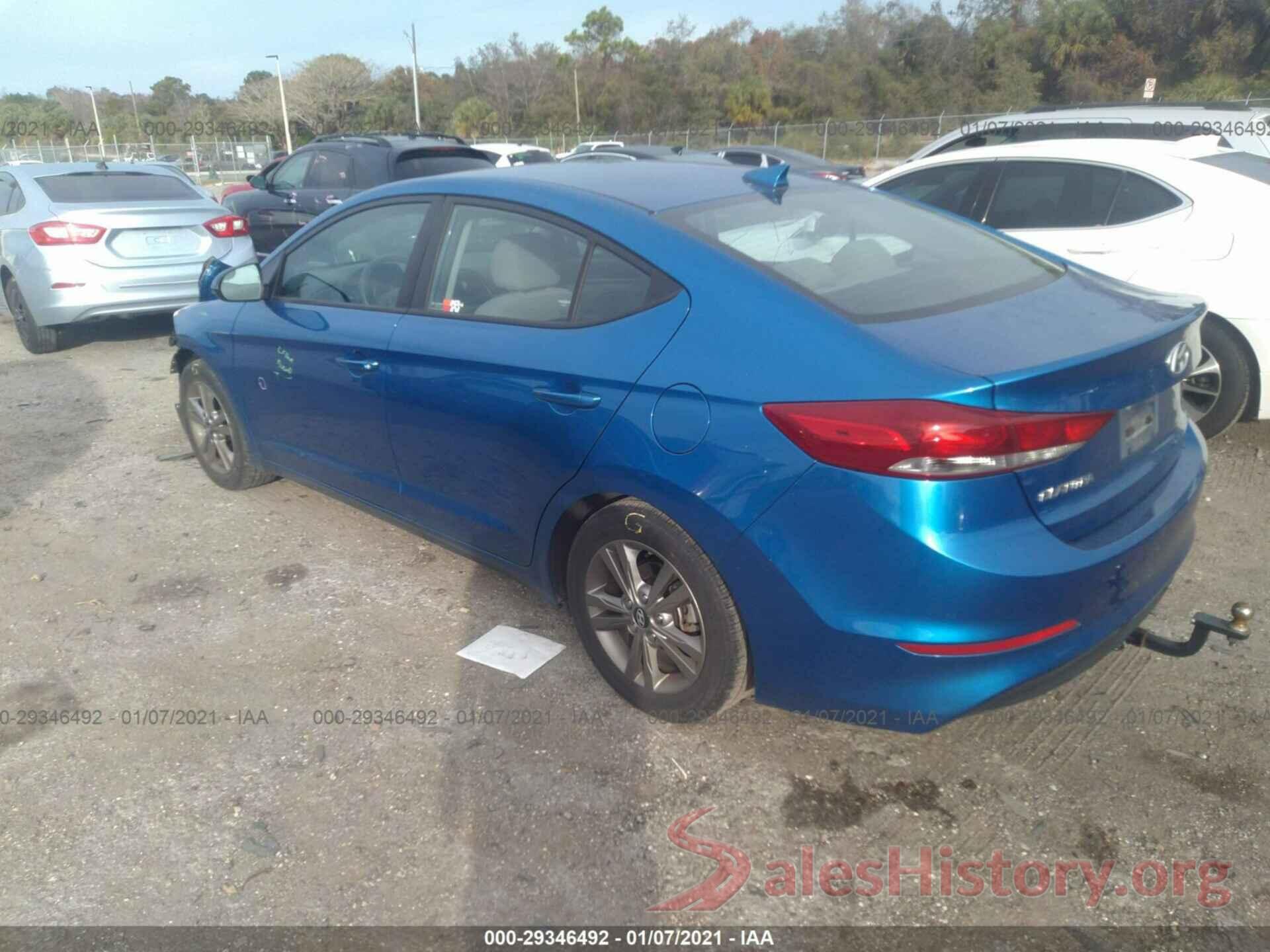 5NPD84LF8JH389718 2018 HYUNDAI ELANTRA