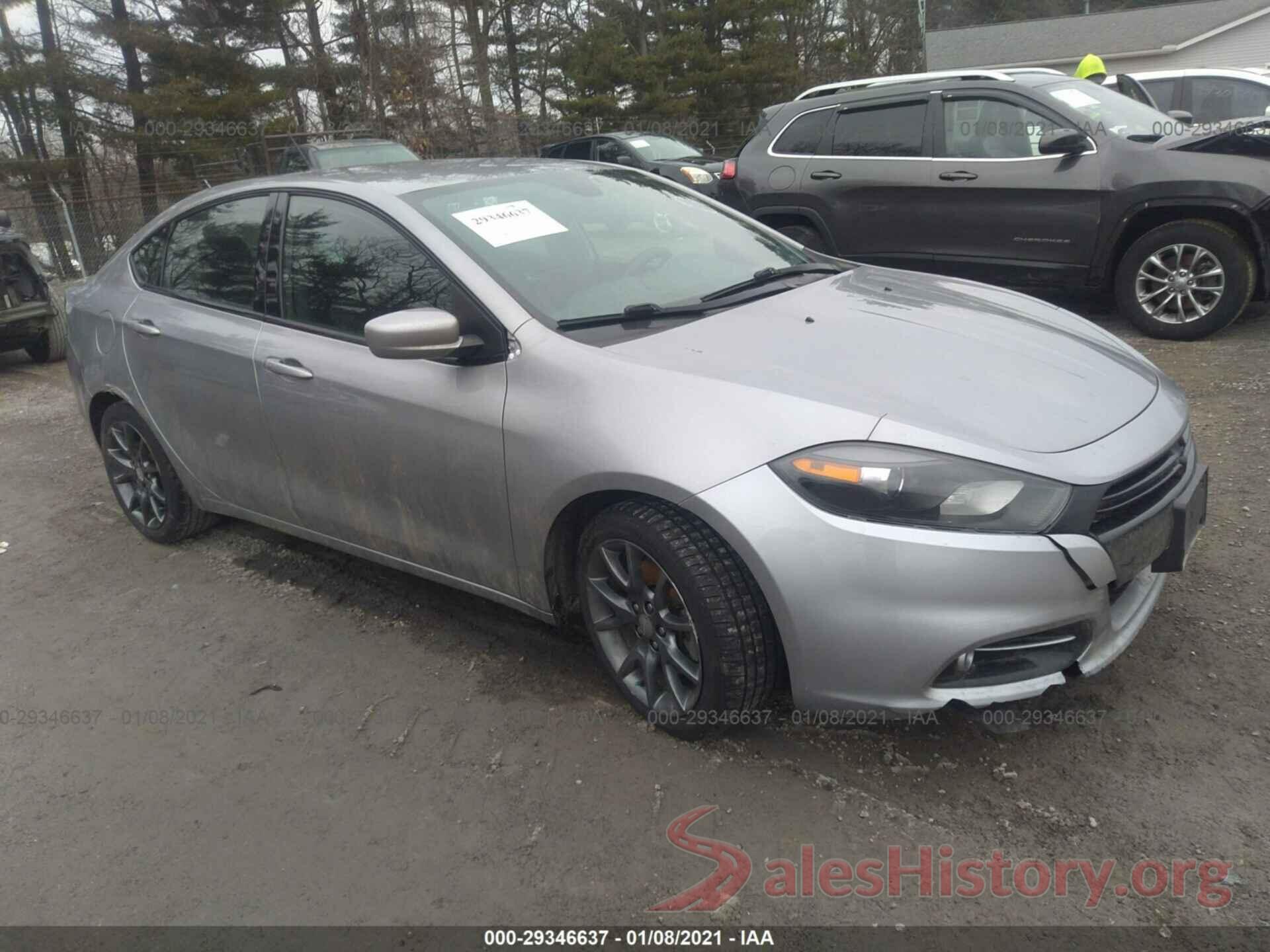 1C3CDFBB3GD644408 2016 DODGE DART